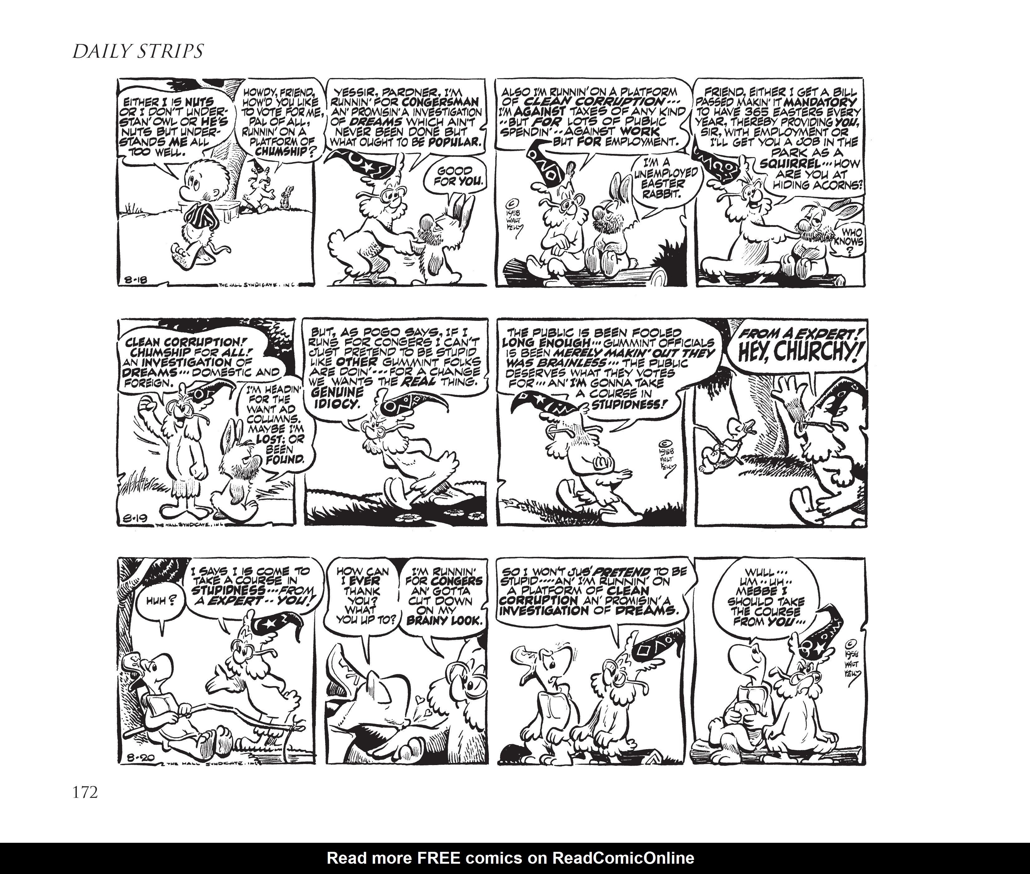 Read online Pogo by Walt Kelly: The Complete Syndicated Comic Strips comic -  Issue # TPB 5 (Part 2) - 81