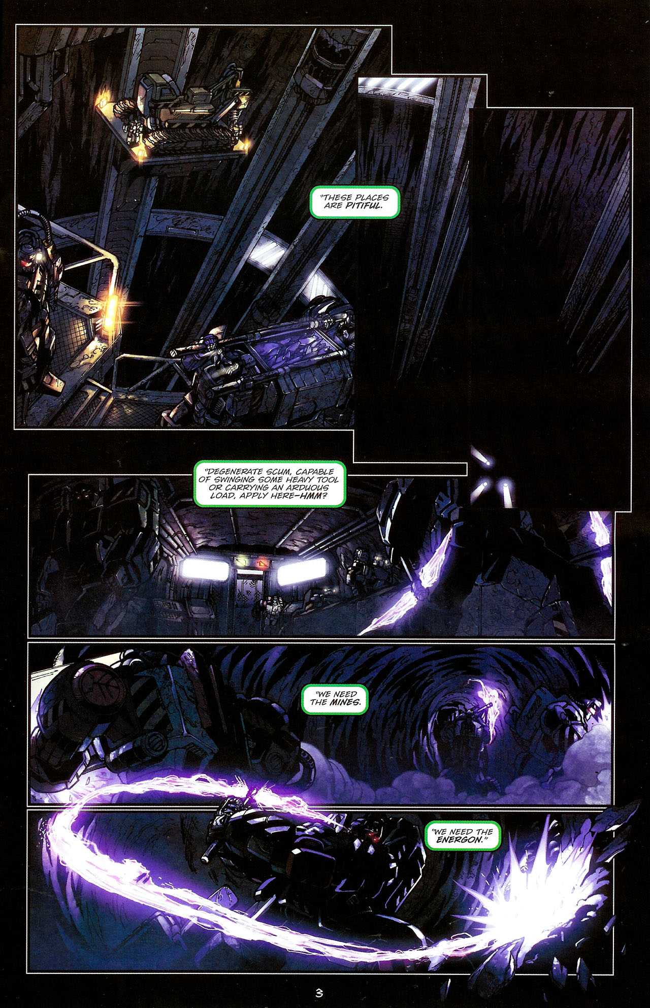 Read online The Transformers Megatron Origin comic -  Issue #1 - 6