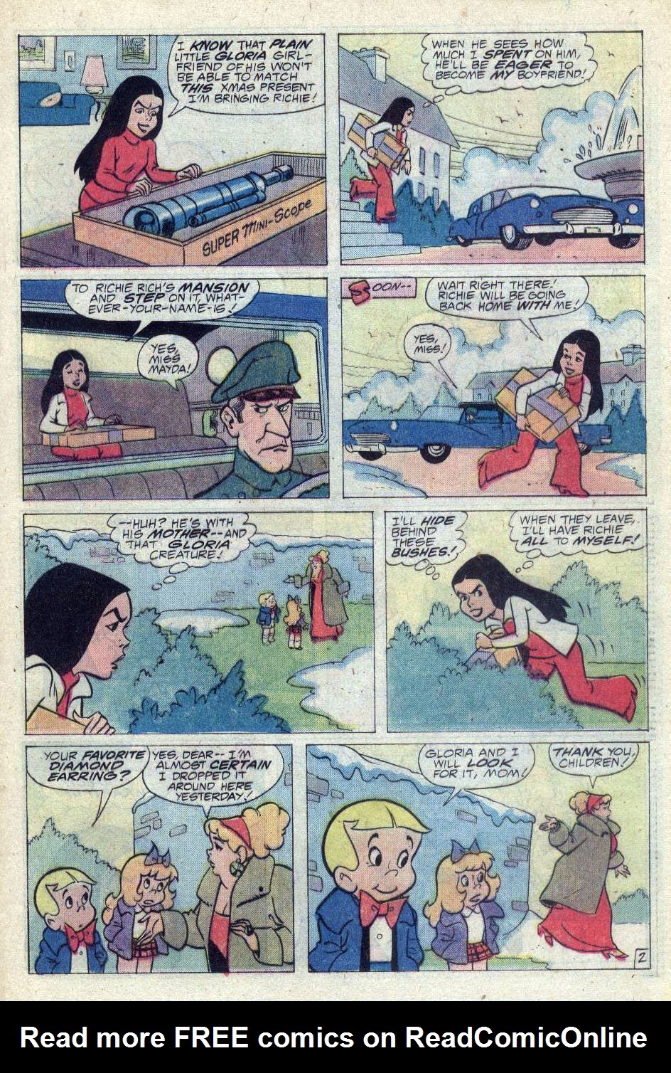 Read online Richie Rich & His Girl Friends comic -  Issue #3 - 29