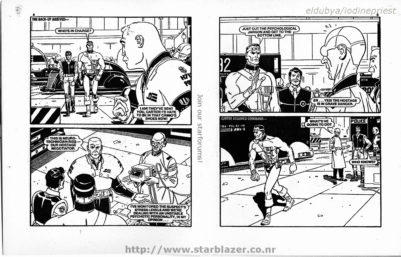 Read online Starblazer comic -  Issue #265 - 4