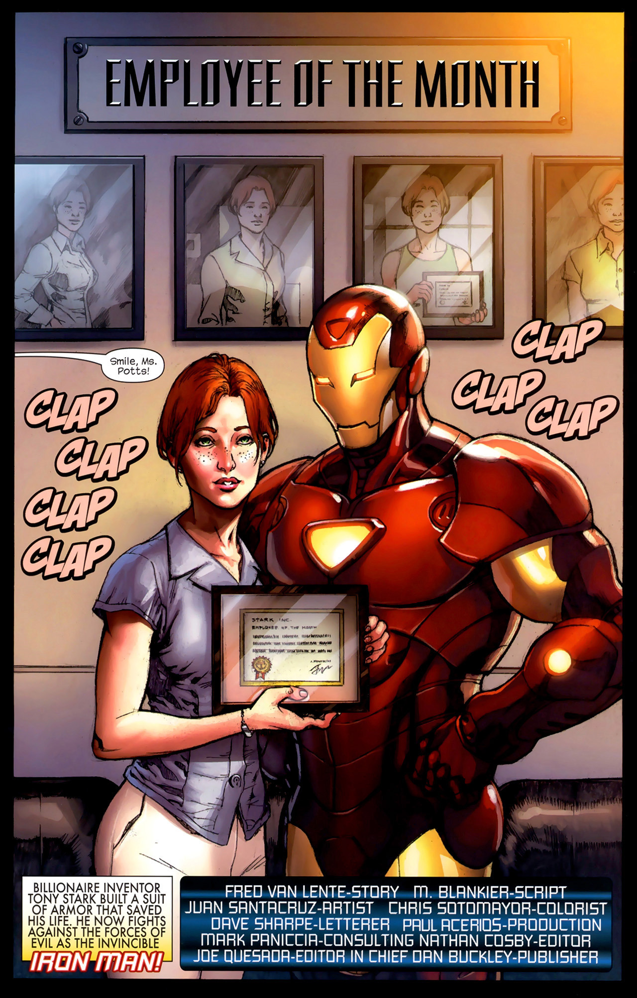 Read online Iron Man: Golden Avenger comic -  Issue # Full - 2
