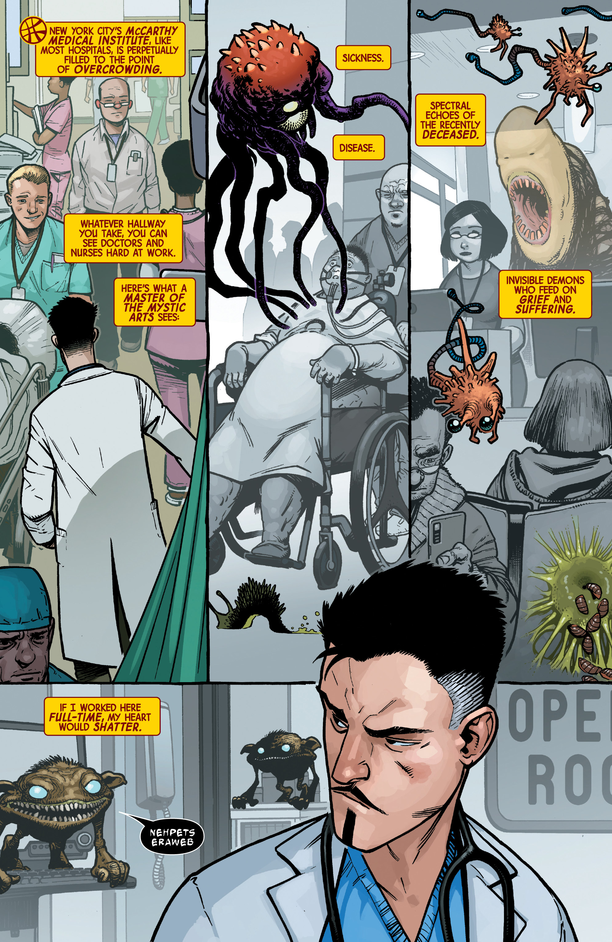 Read online Dr. Strange comic -  Issue #1 - 4
