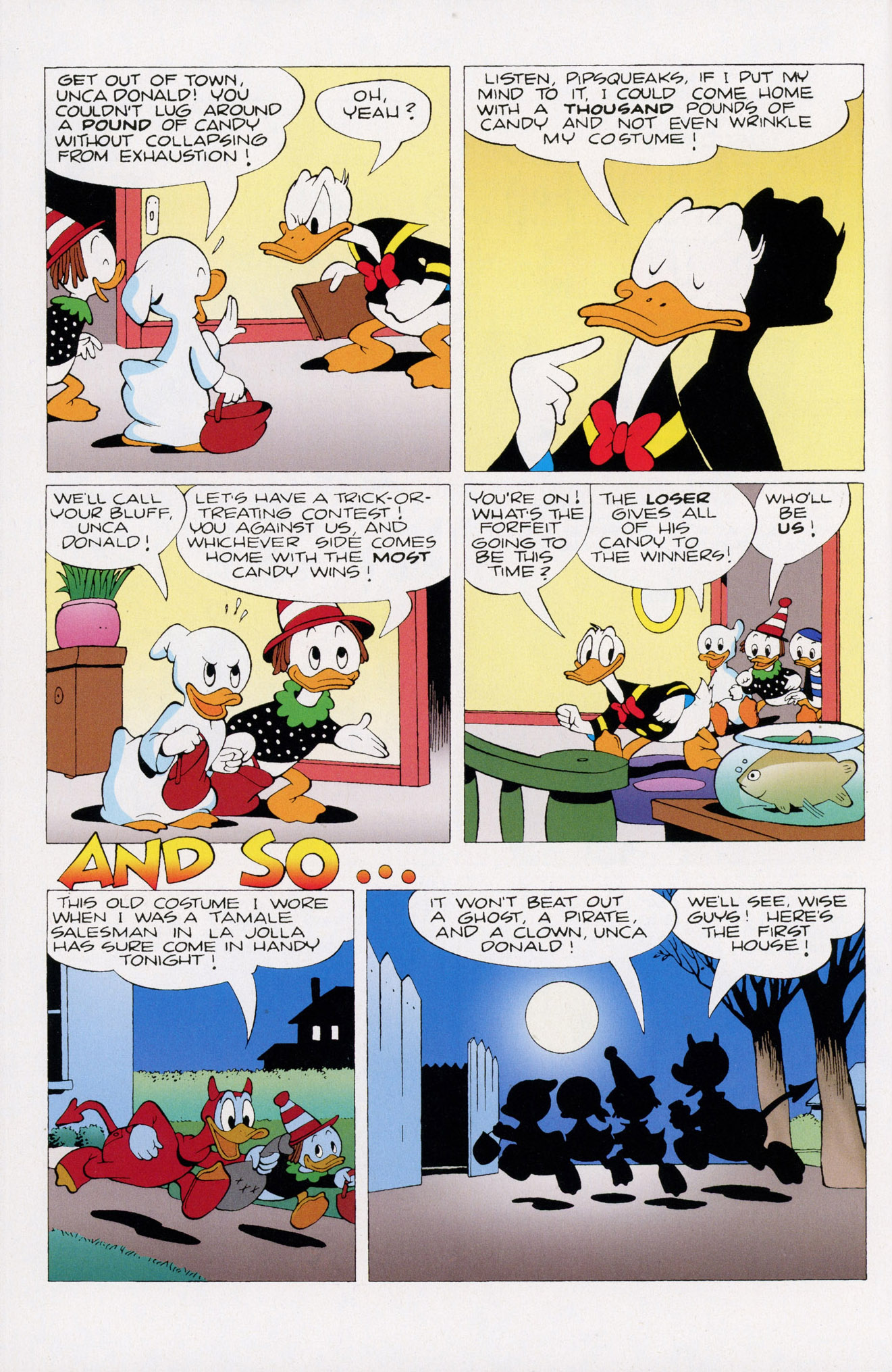 Read online Donald Duck's Halloween Scream! comic -  Issue #1 - 4