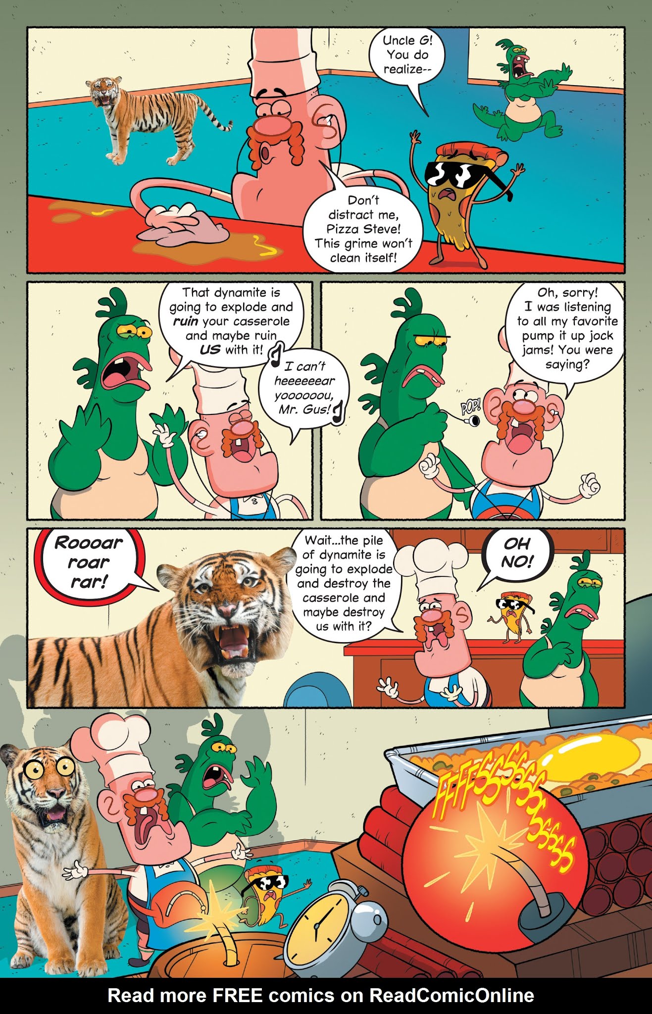Read online Uncle Grandpa and the Time Casserole comic -  Issue # TPB - 15