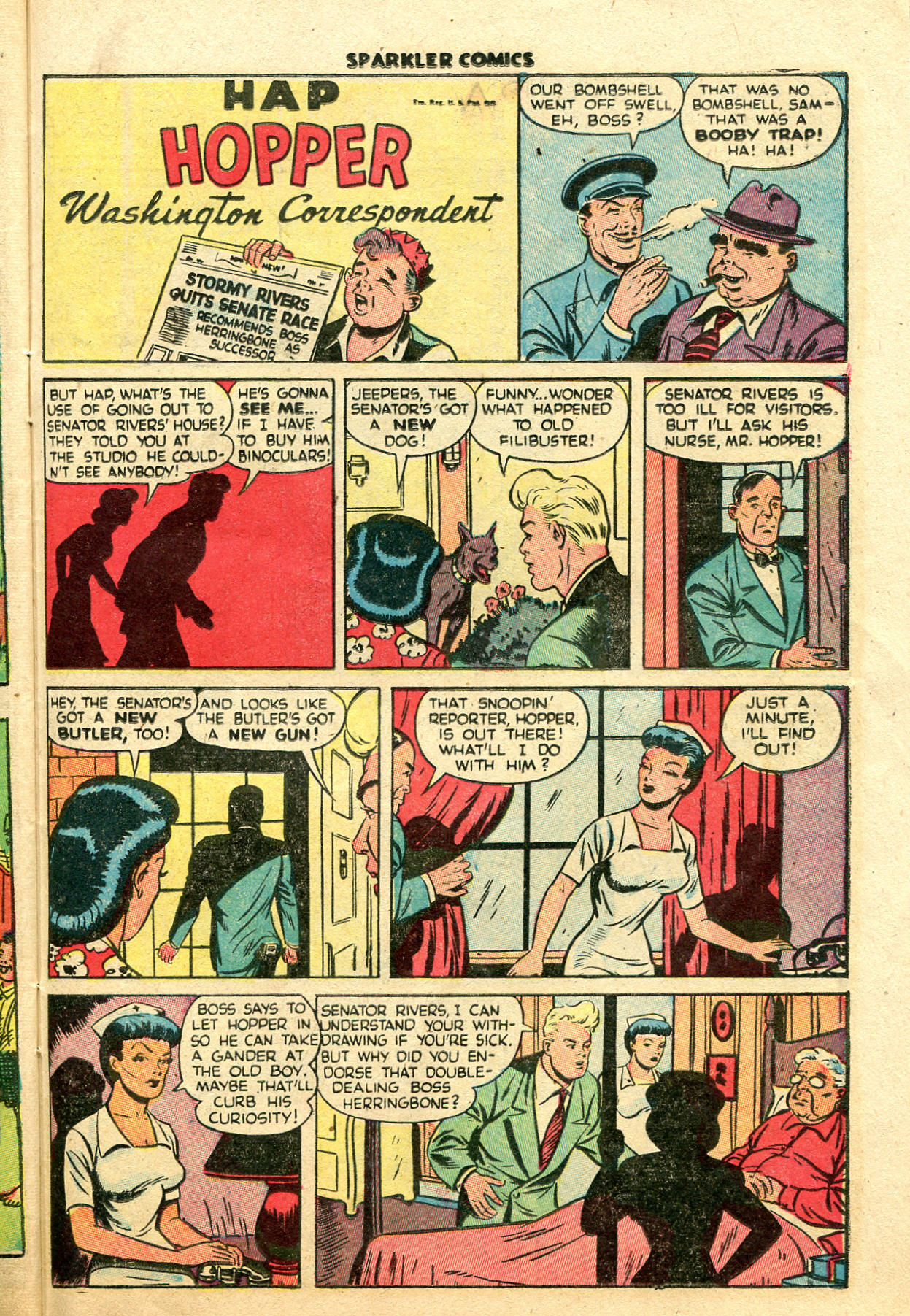 Read online Sparkler Comics comic -  Issue #59 - 37