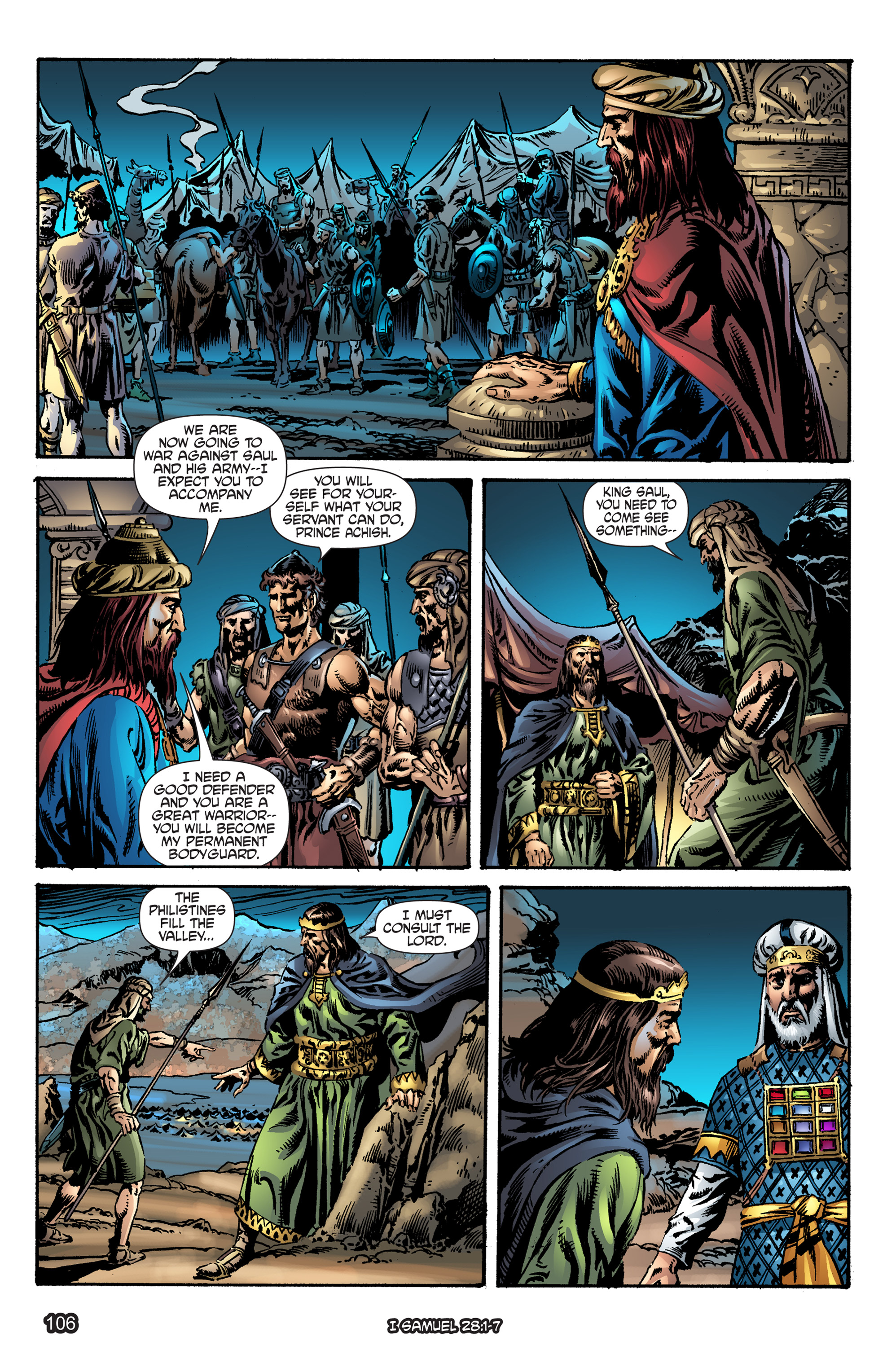 Read online The Kingstone Bible comic -  Issue #5 - 110