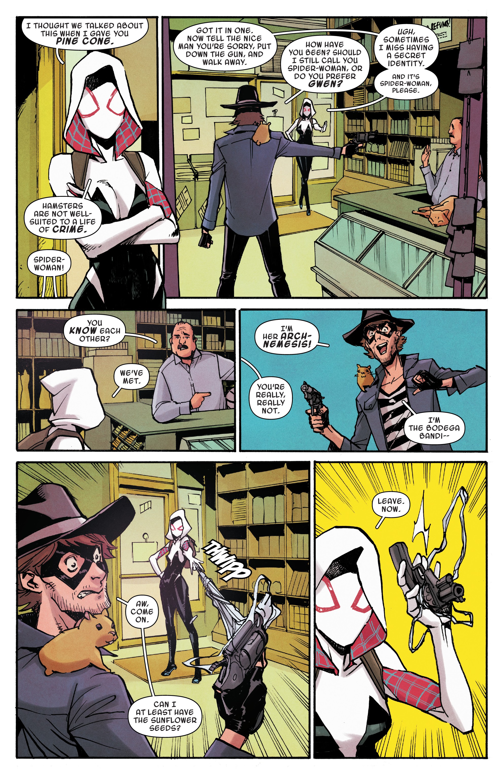 Read online Spider-Gwen: Ghost-Spider comic -  Issue #6 - 8