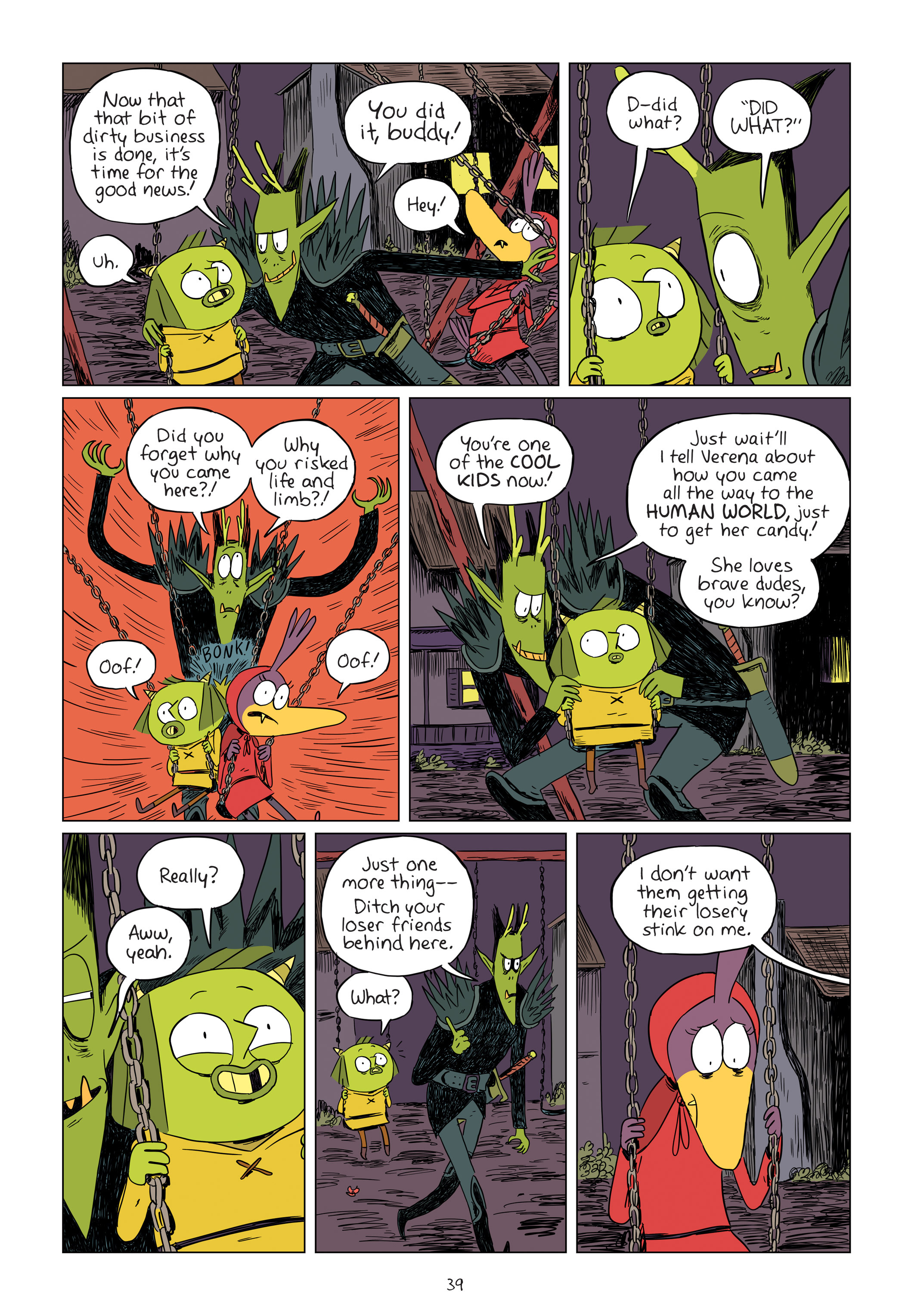 Read online Costume Quest: Invasion of the Candy Snatchers comic -  Issue # Full - 39