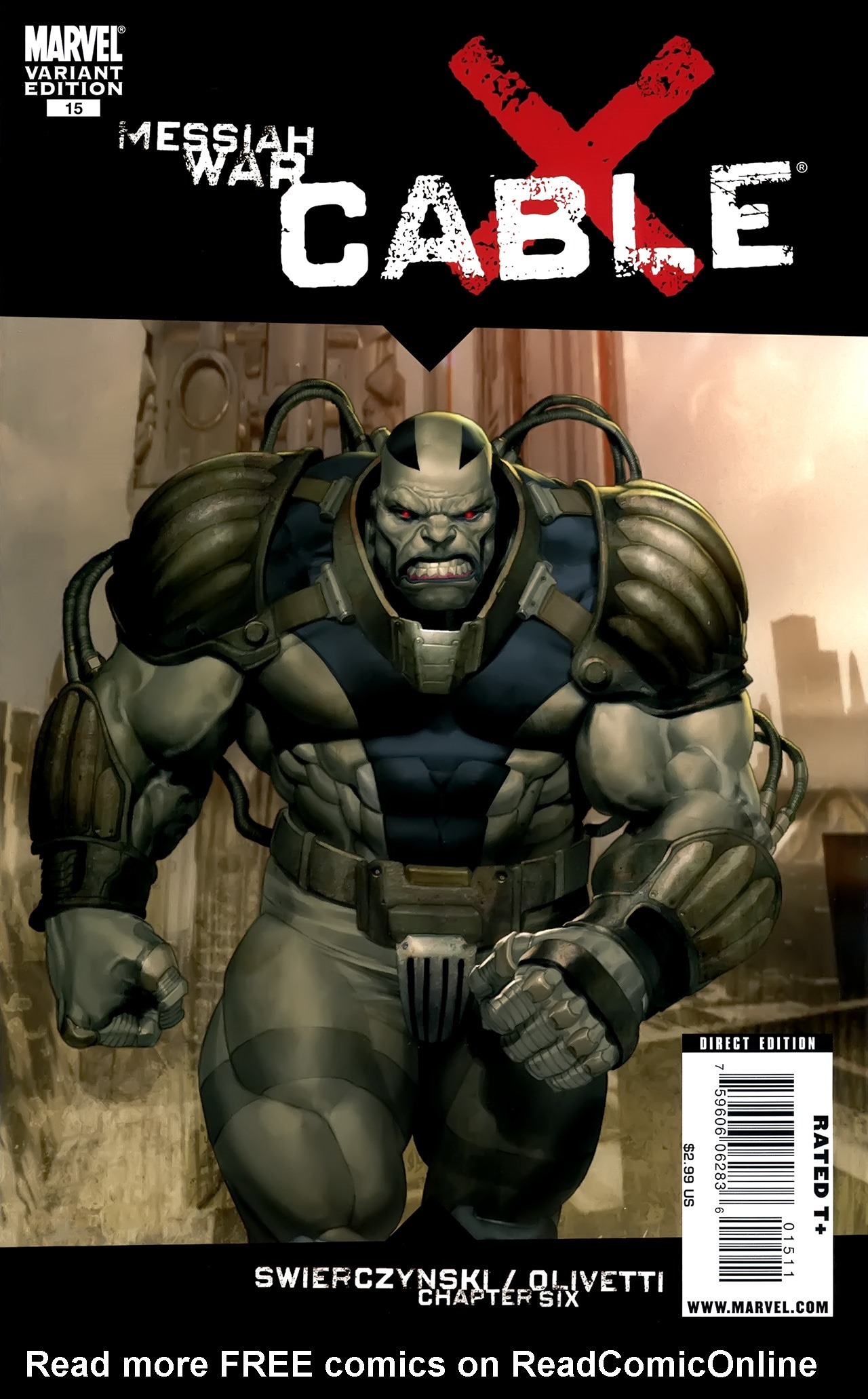 Read online Cable (2008) comic -  Issue #15 - 2