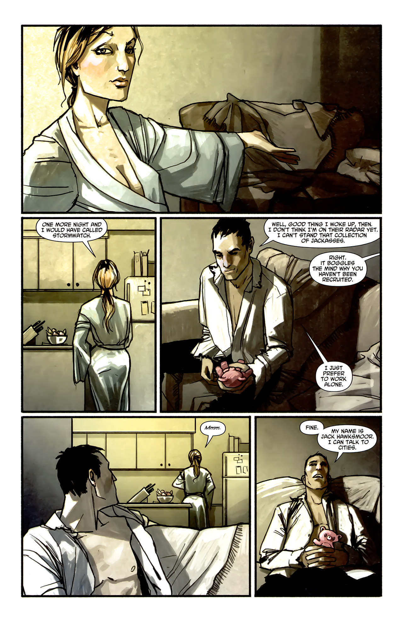 Read online Secret History Of The Authority: Hawksmoor comic -  Issue #3 - 6