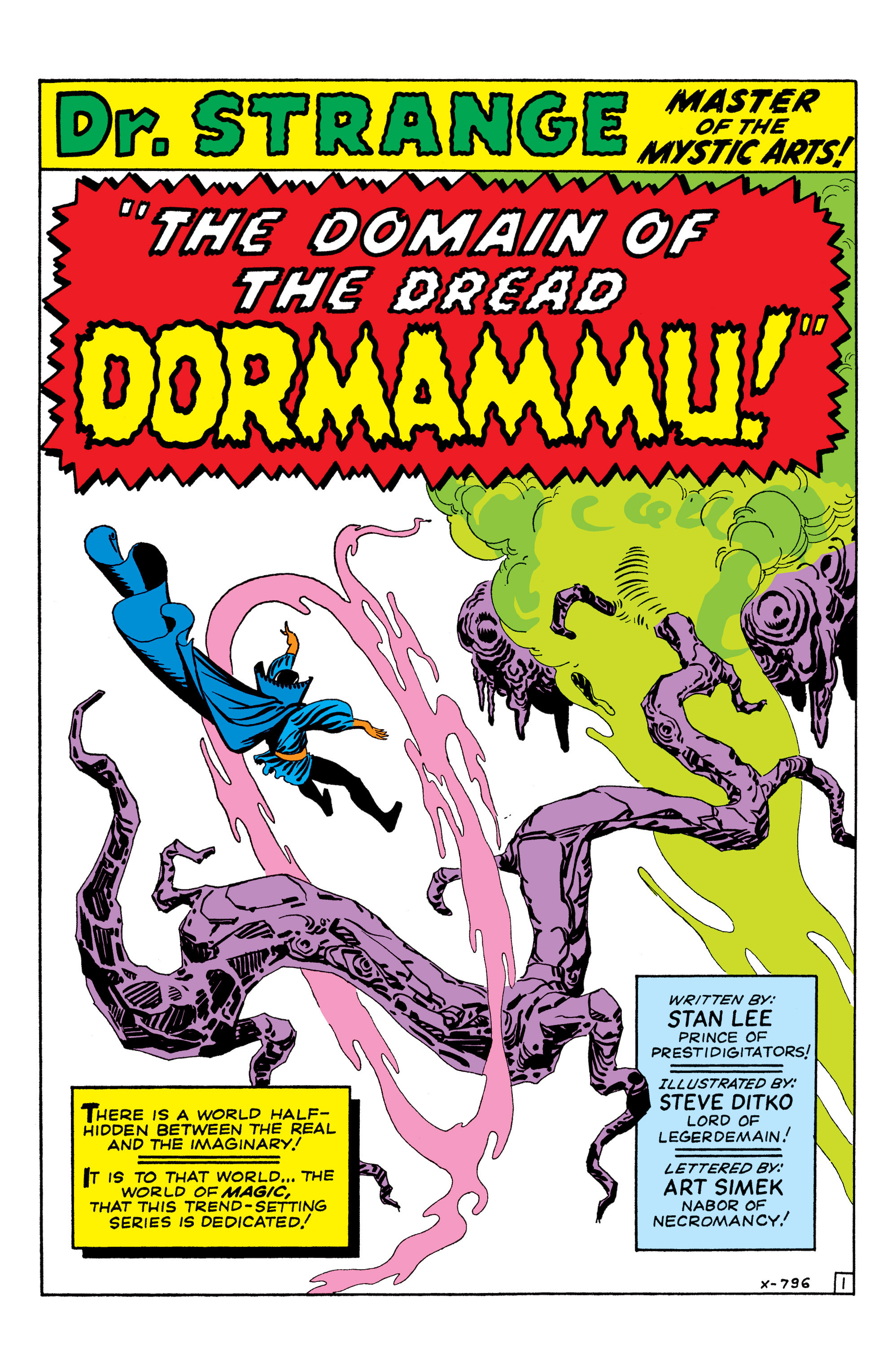 Read online Marvel Masterworks: Doctor Strange comic -  Issue # TPB 1 - 131