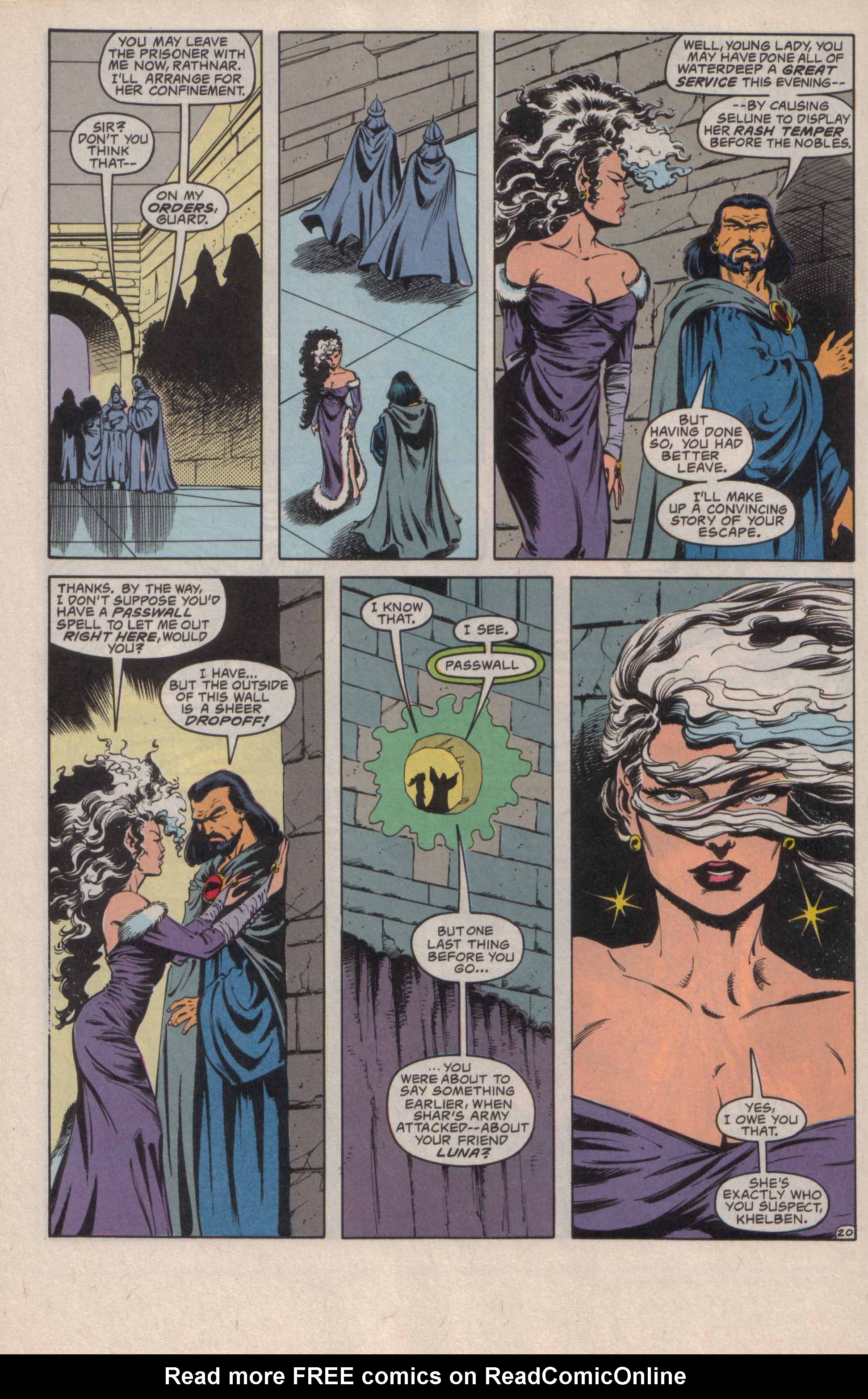 Read online Advanced Dungeons & Dragons comic -  Issue #20 - 21