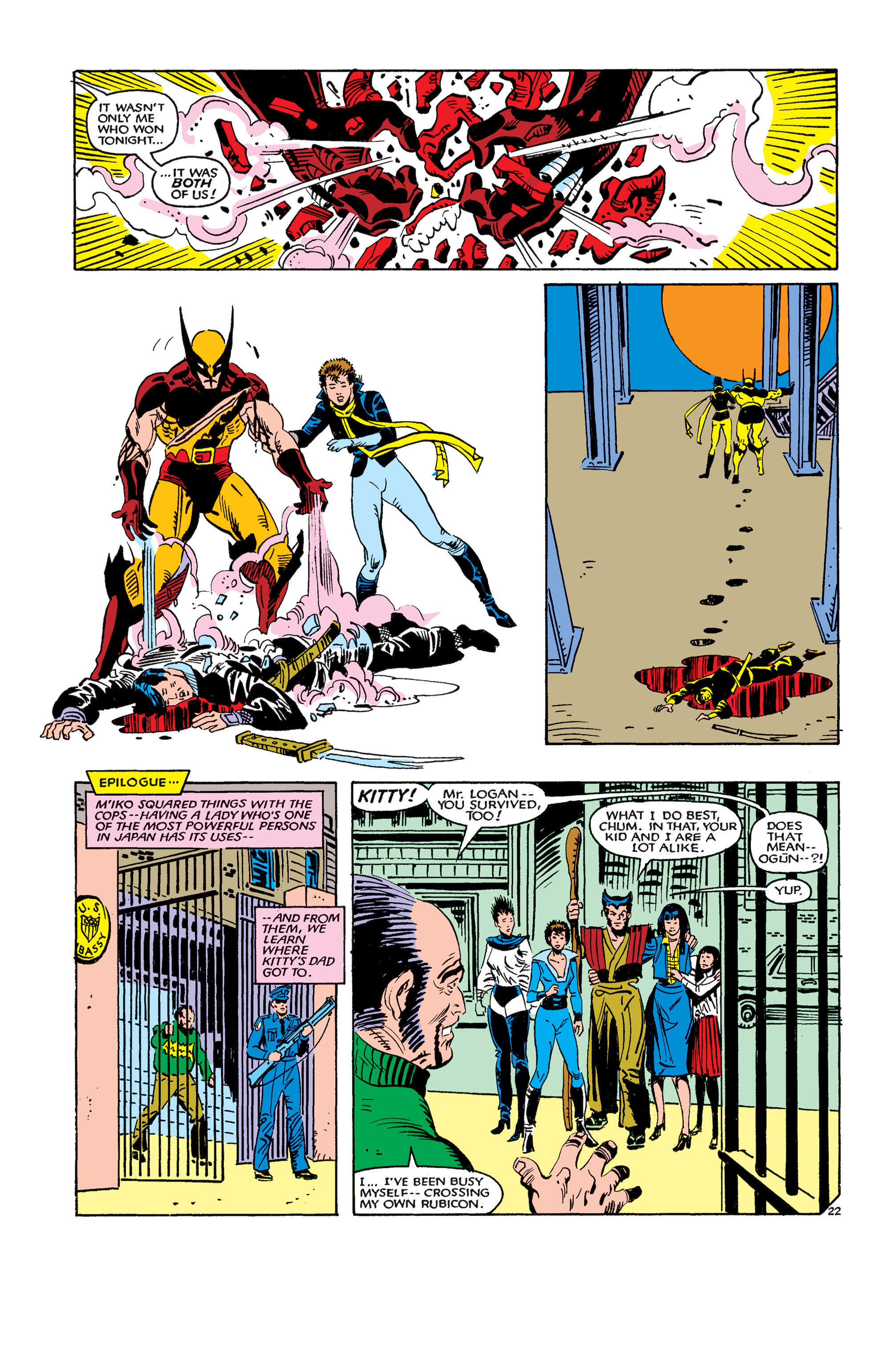 Read online Kitty Pryde and Wolverine comic -  Issue #6 - 23
