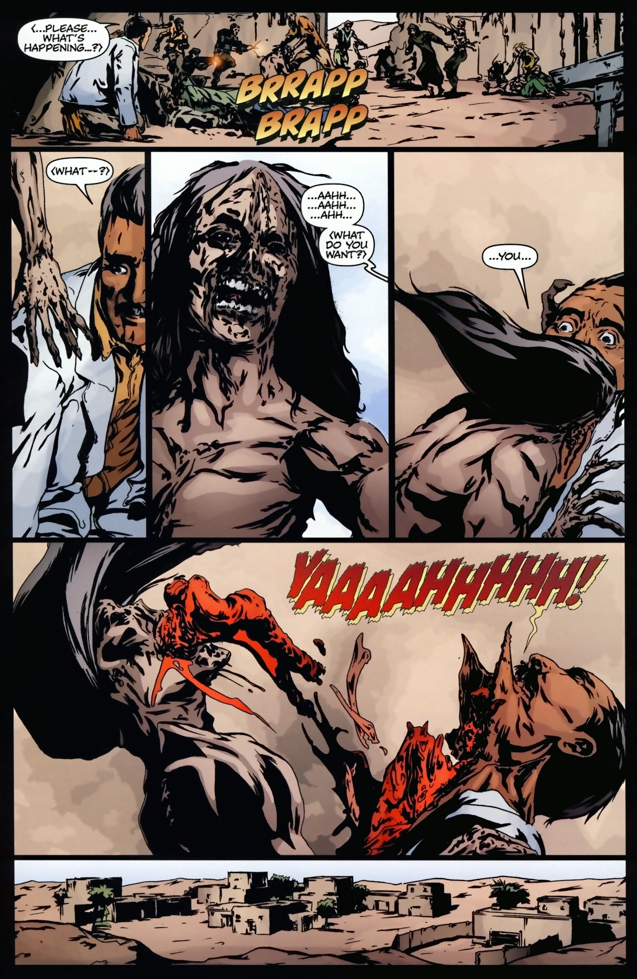 Read online ZMD: Zombies of Mass Destruction comic -  Issue #4 - 7