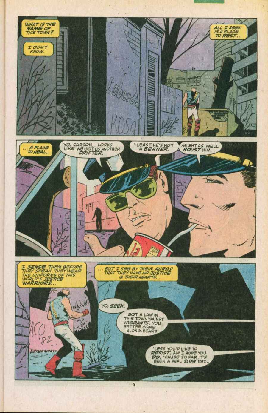 Read online Justice (1986) comic -  Issue #11 - 10