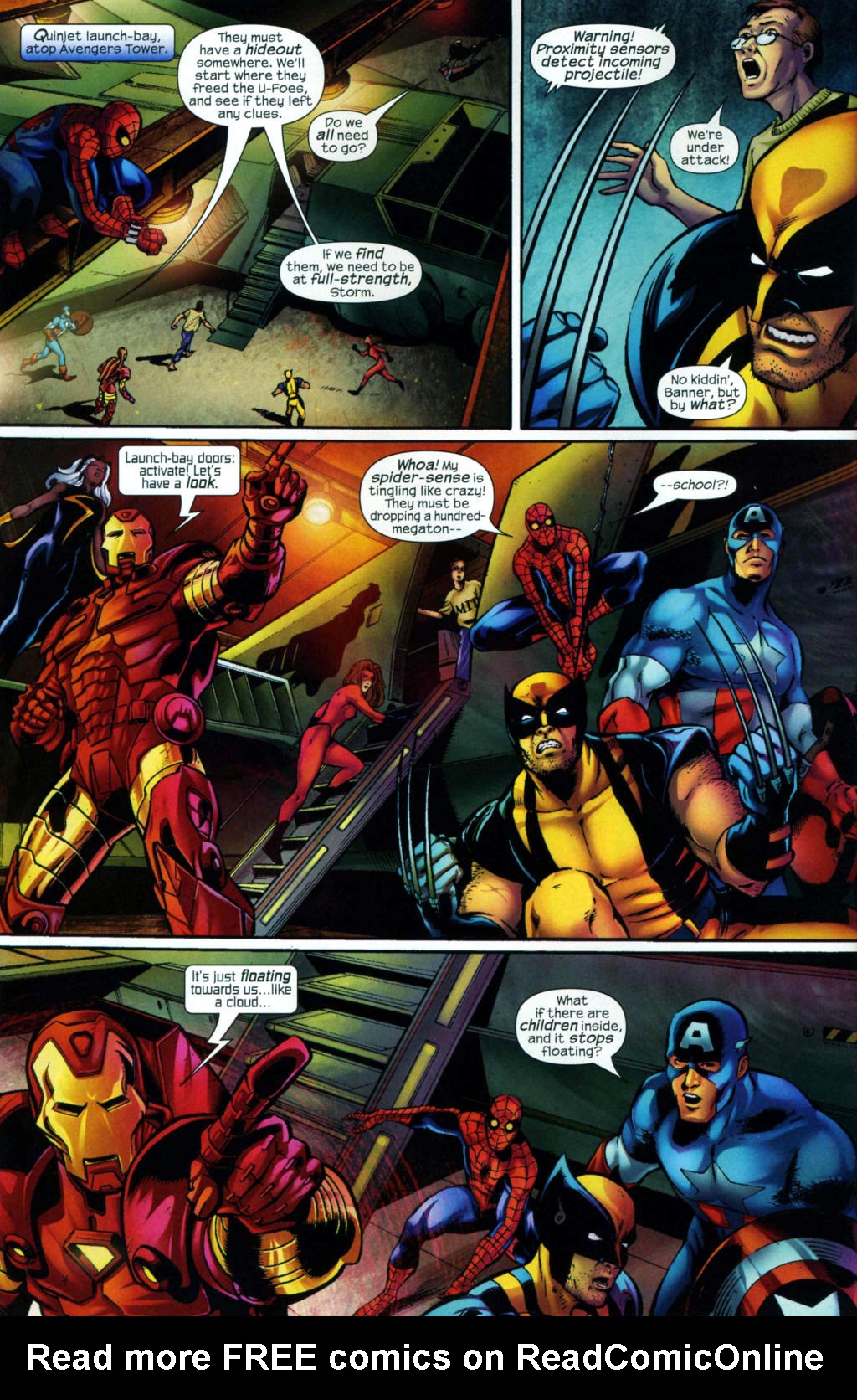 Read online Marvel Adventures The Avengers comic -  Issue #8 - 9