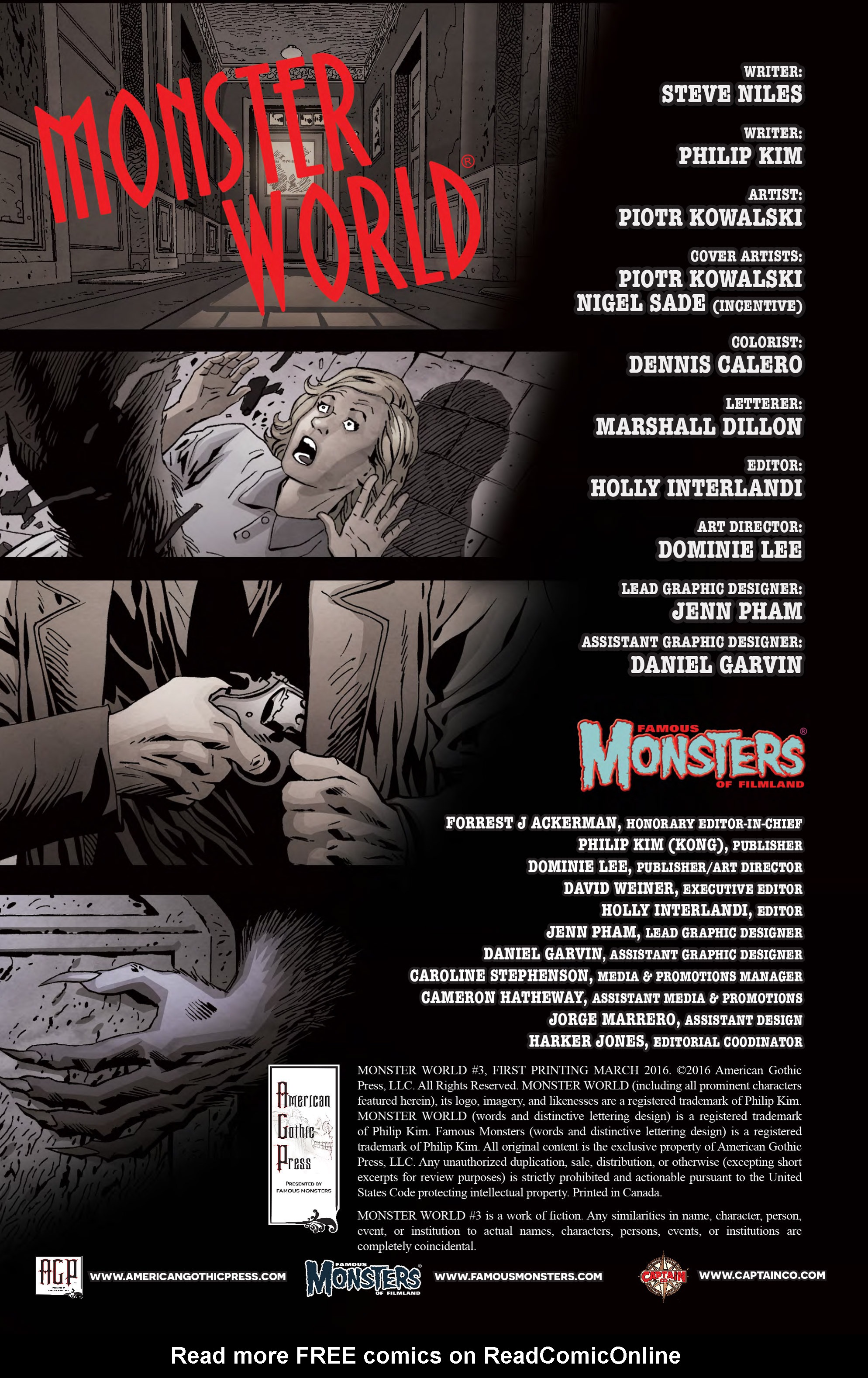 Read online Monster World comic -  Issue #3 - 2