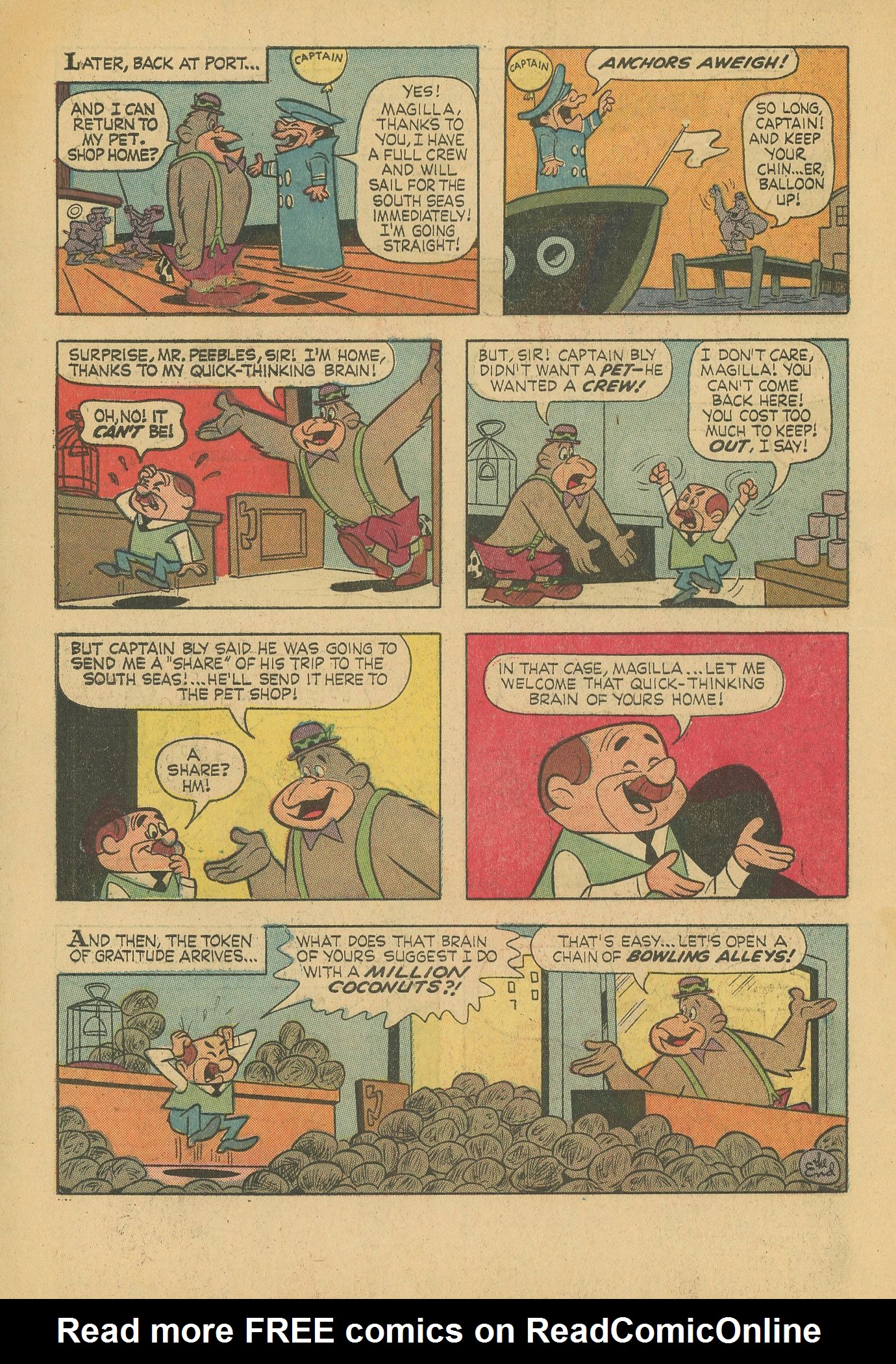 Read online Magilla Gorilla (1964) comic -  Issue #4 - 34