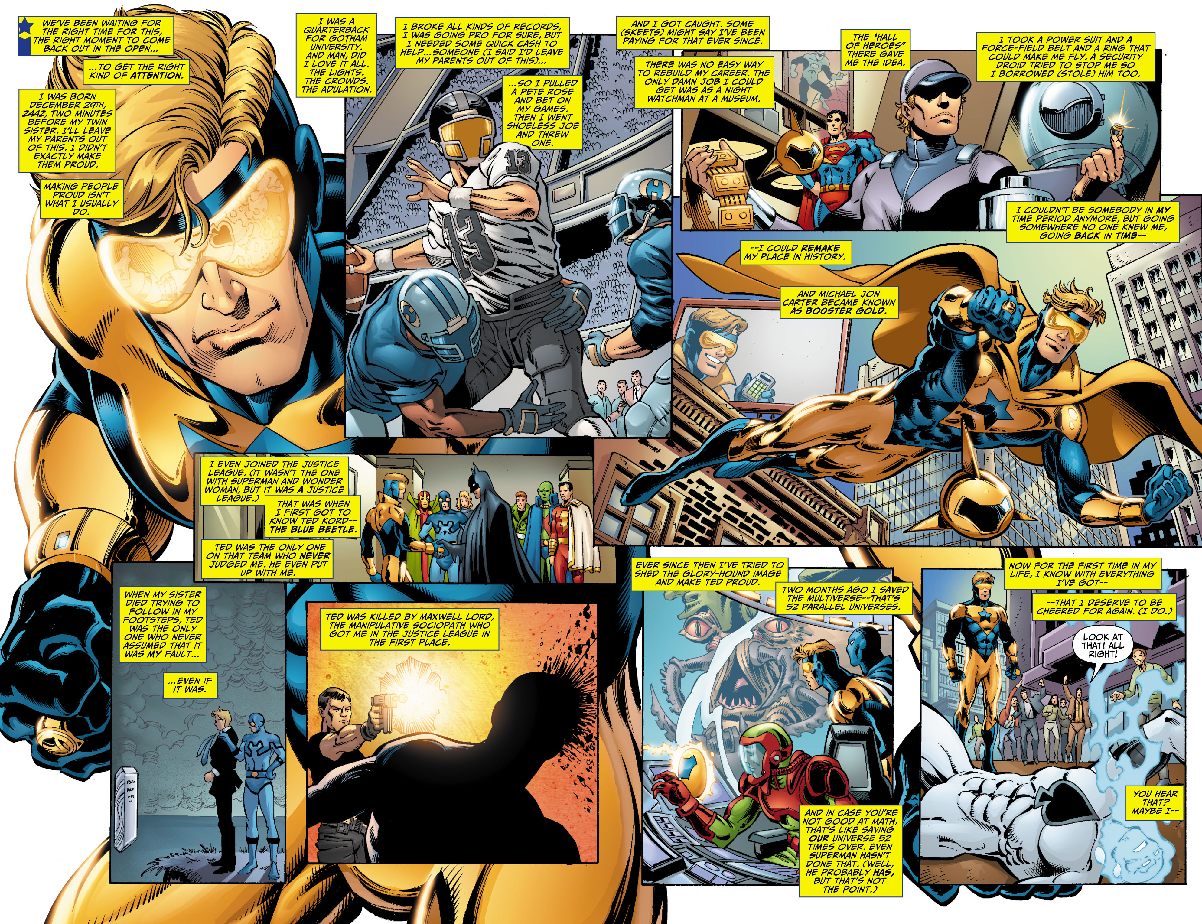 Read online Booster Gold (2007) comic -  Issue #1 - 4