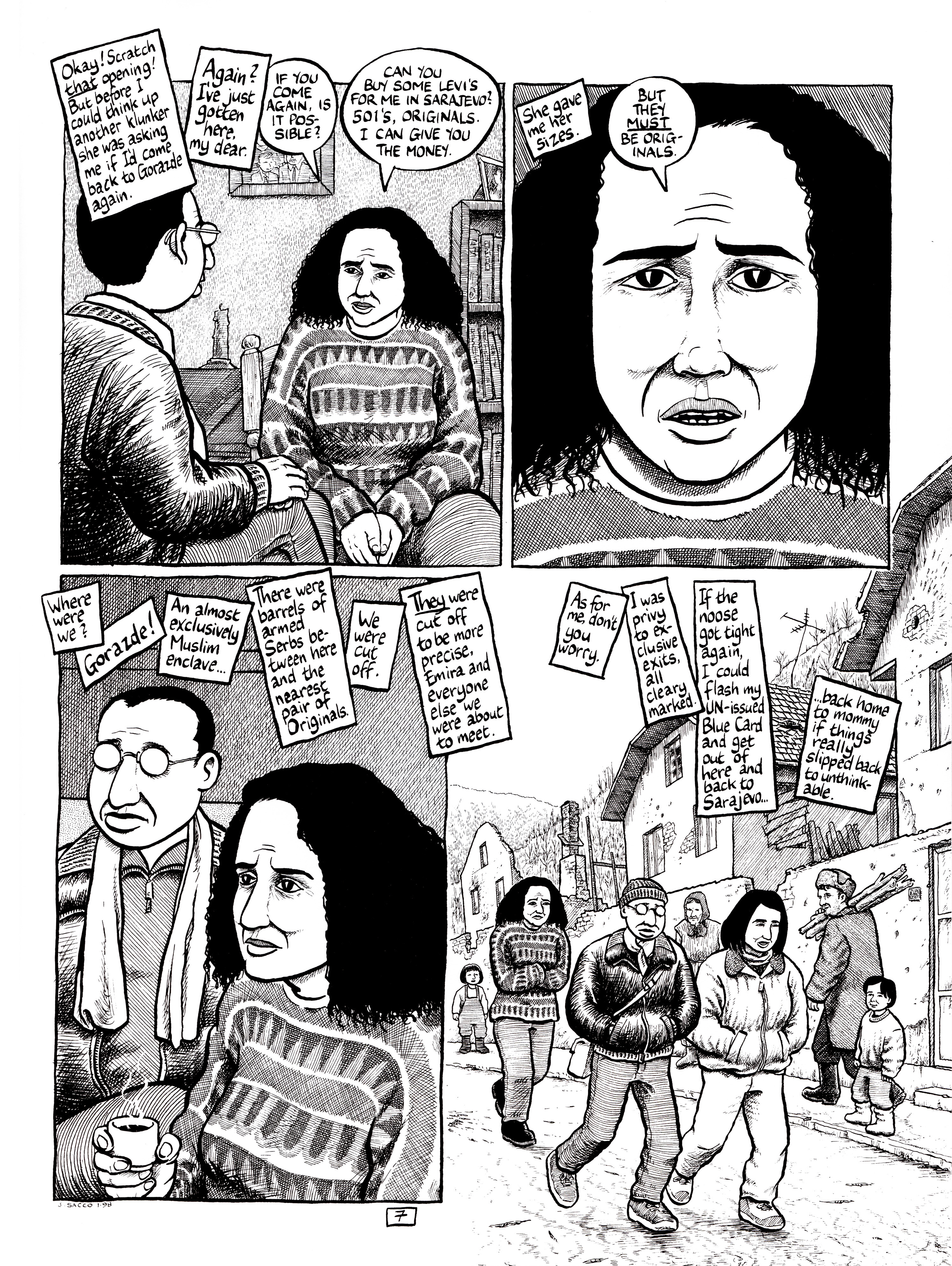 Read online Safe Area Goražde comic -  Issue # TPB (Part 1) - 47