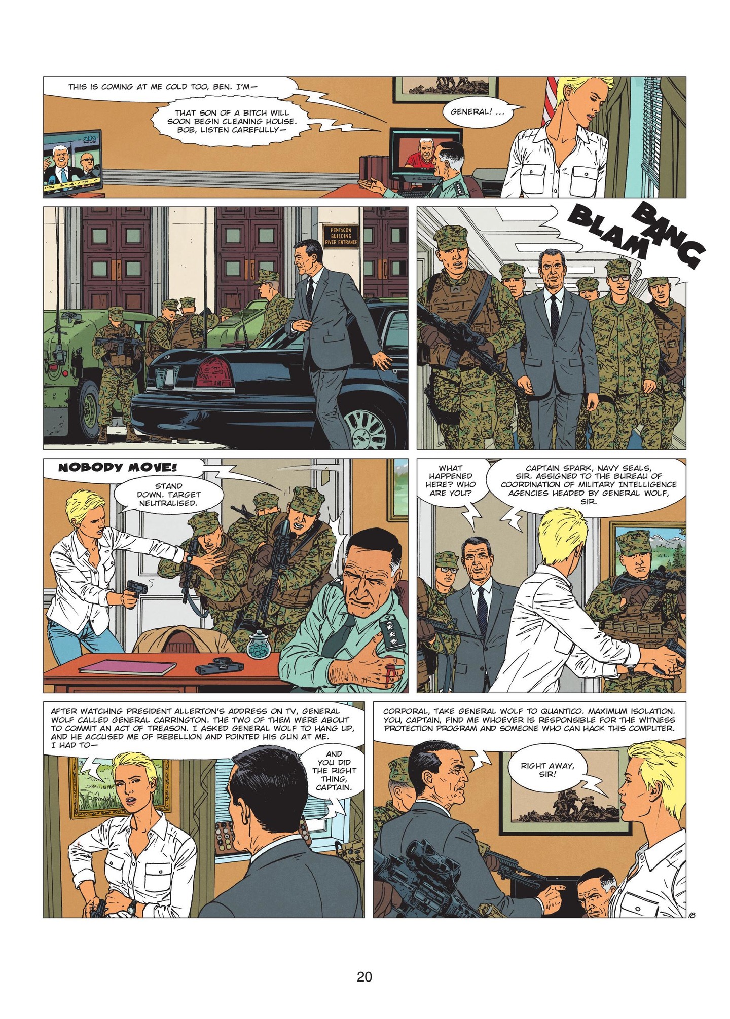 Read online XIII comic -  Issue #25 - 22