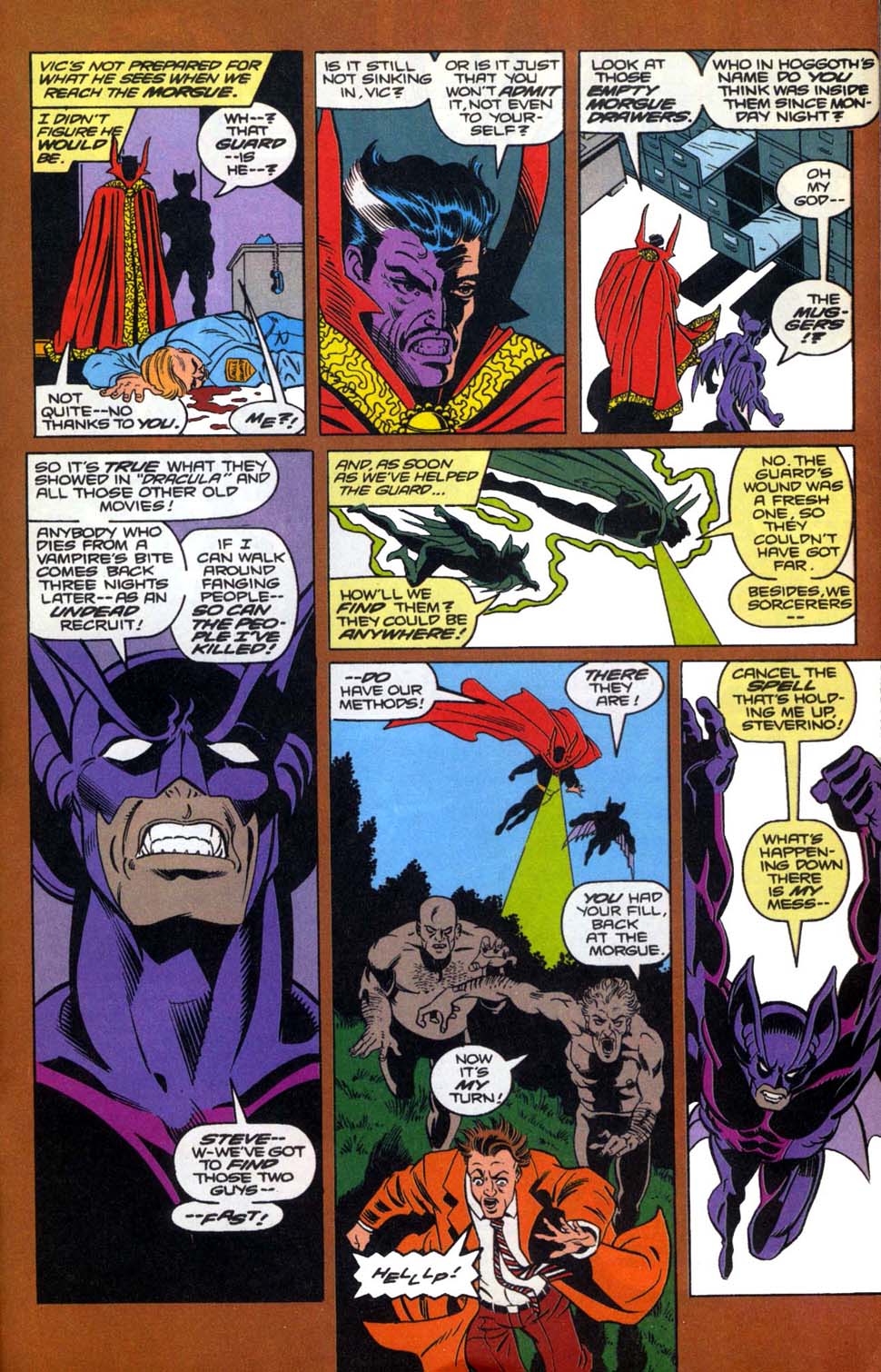 Read online Doctor Strange: Sorcerer Supreme comic -  Issue #29 - 17