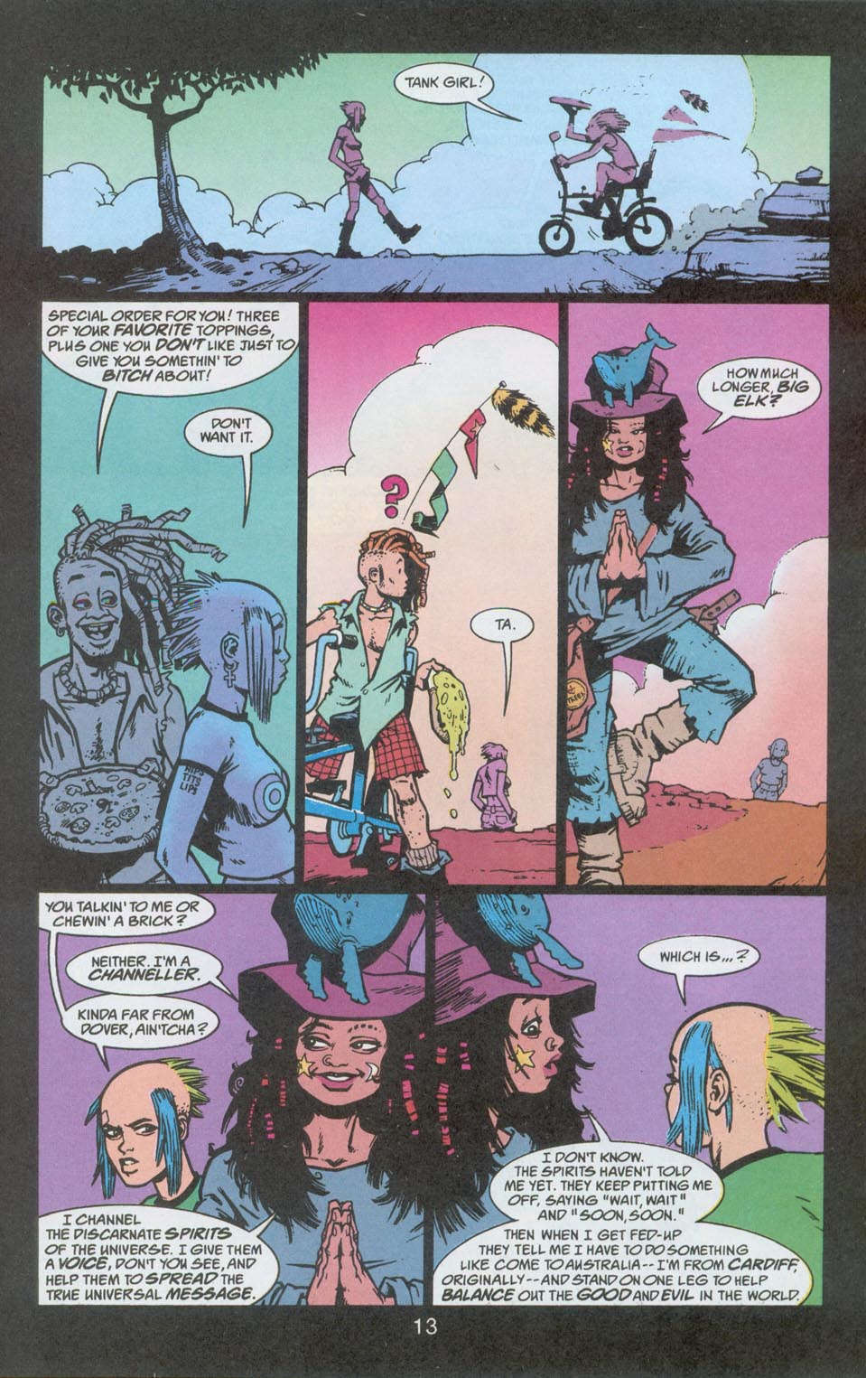 Read online Tank Girl: Apocalypse comic -  Issue #1 - 14