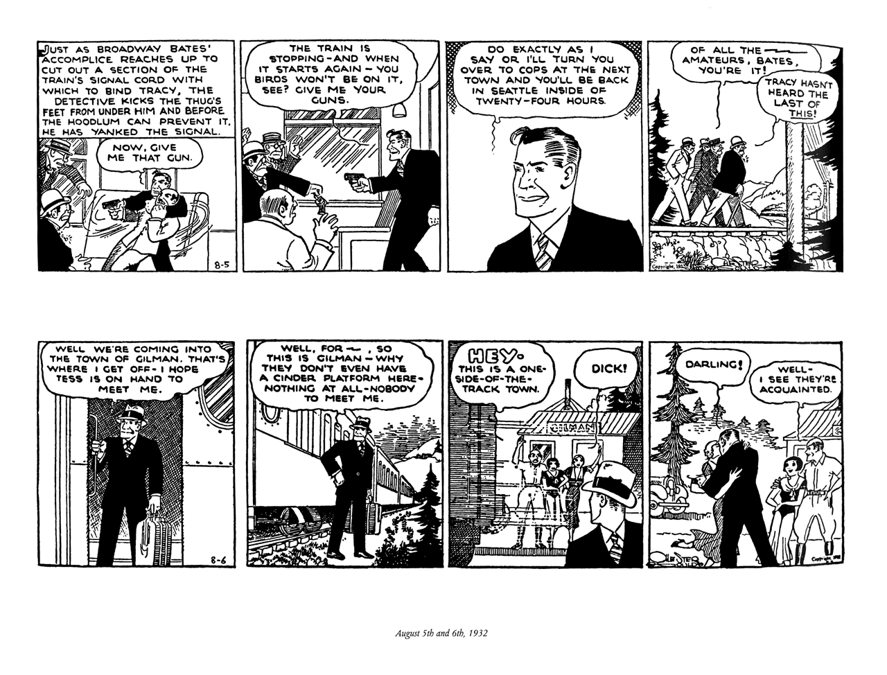 Read online The Complete Chester Gould's Dick Tracy comic -  Issue # TPB 1 (Part 1) - 162