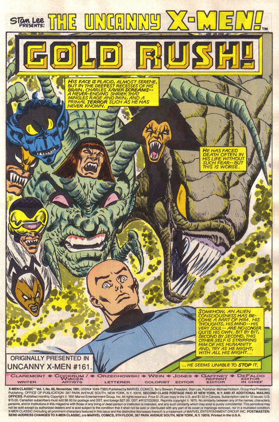 Read online X-Men Classic comic -  Issue #65 - 3