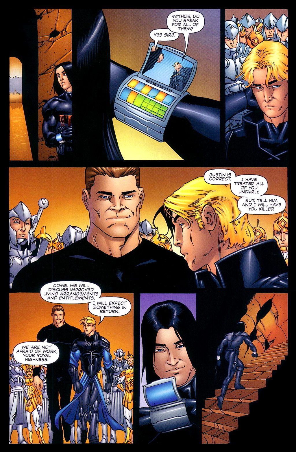Read online Black Tide (2002) comic -  Issue #4 - 17