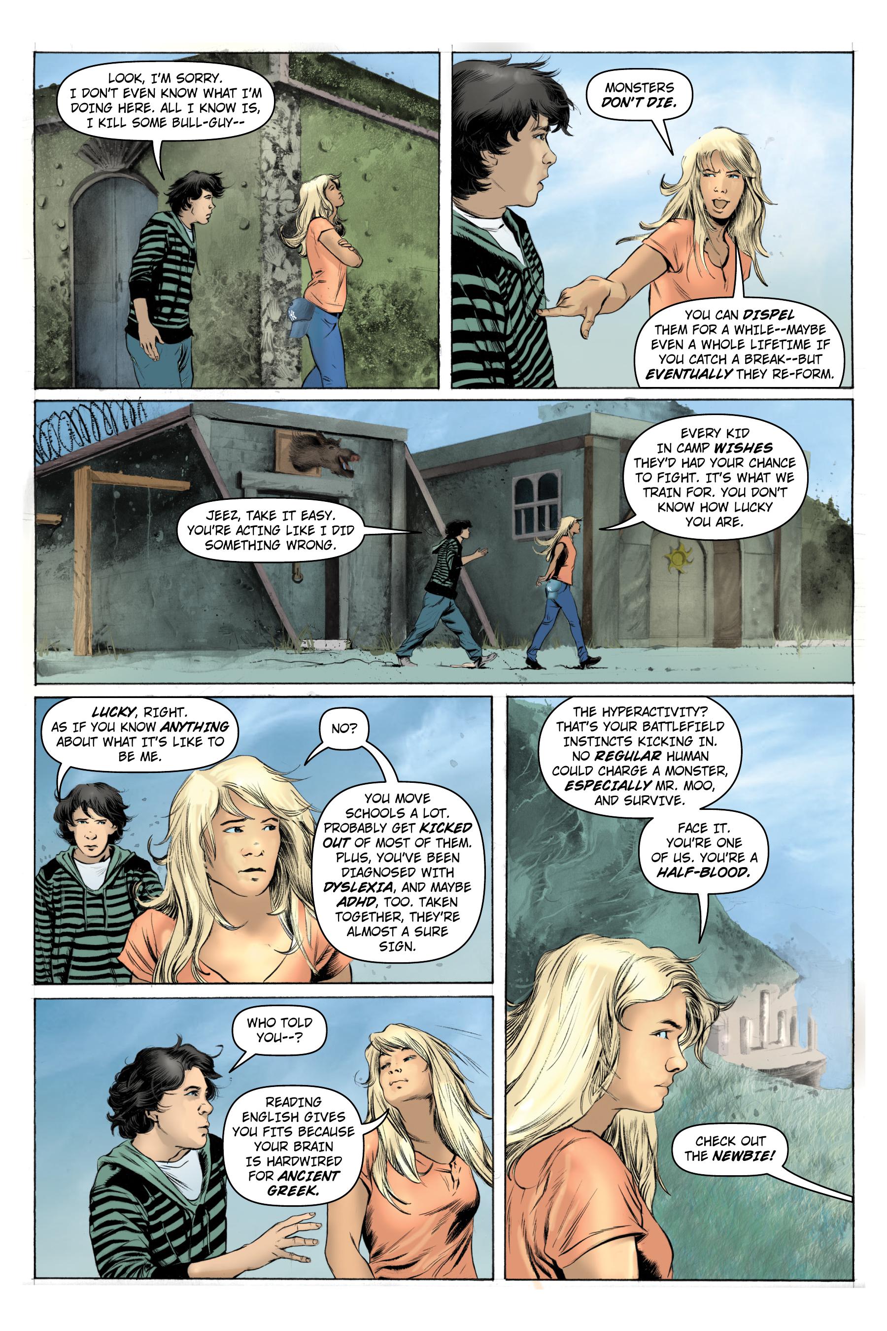 Read online Percy Jackson and the Olympians comic -  Issue # TBP 1 - 35
