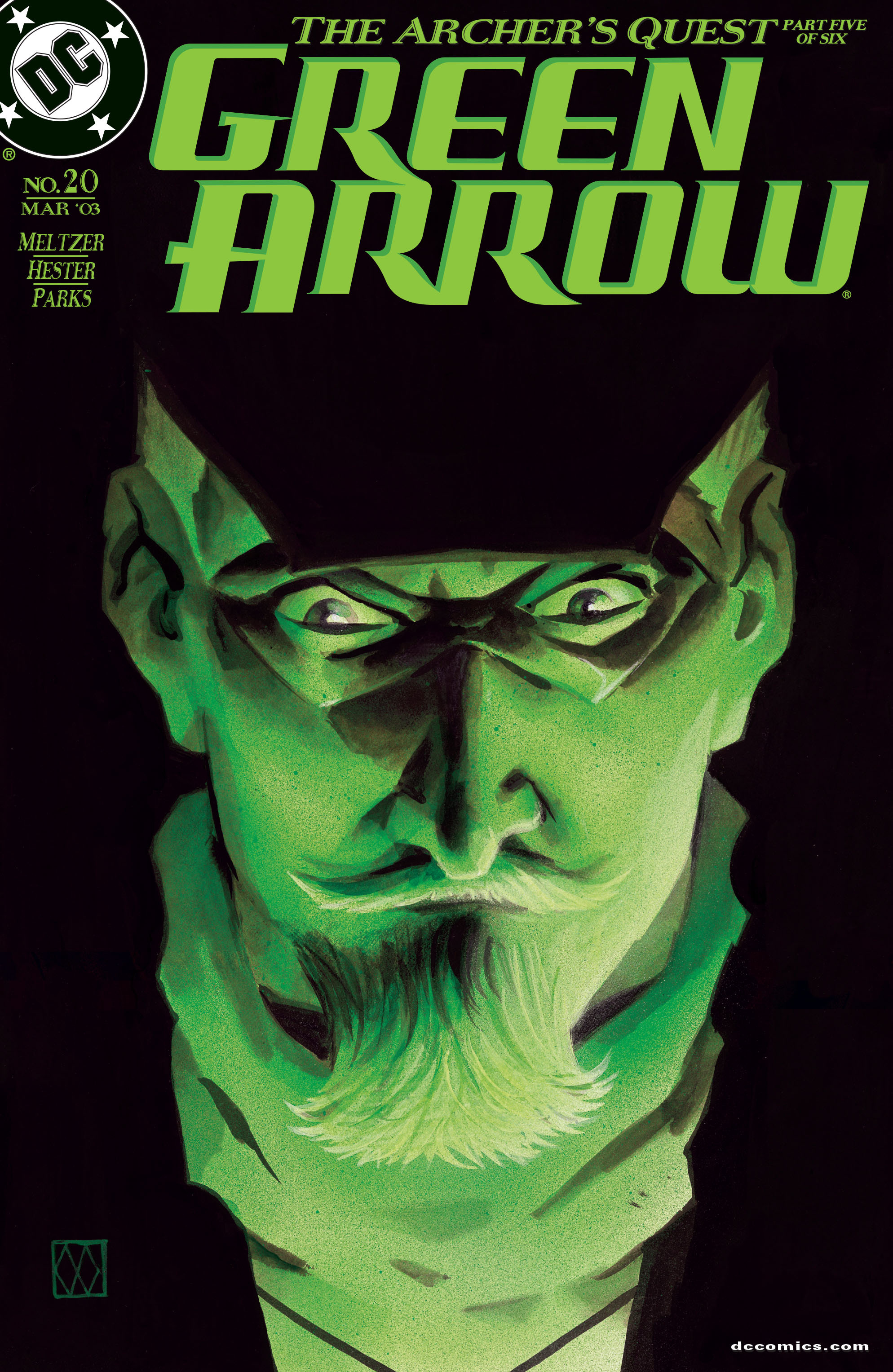 Read online Green Arrow (2001) comic -  Issue #20 - 1