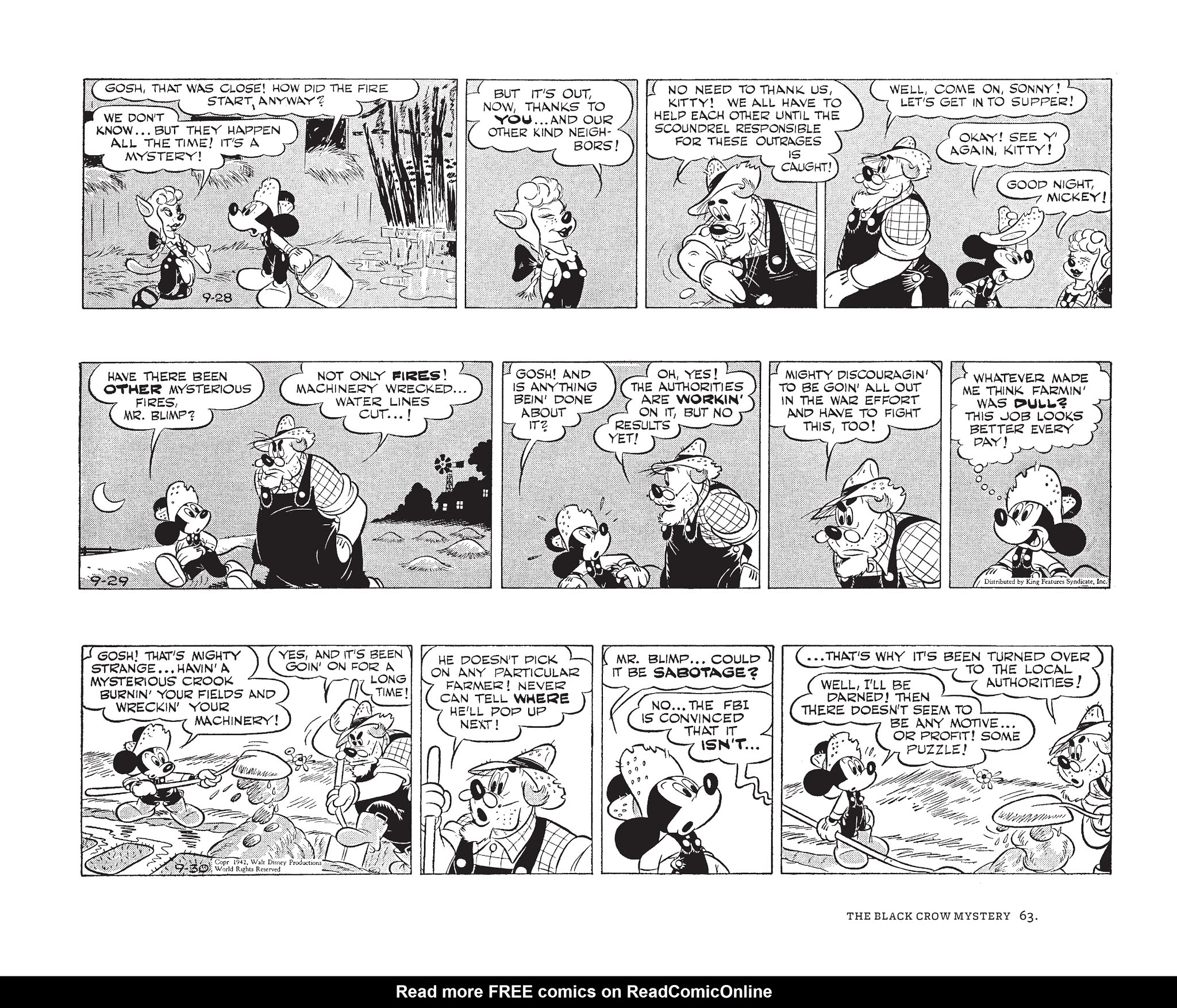 Read online Walt Disney's Mickey Mouse by Floyd Gottfredson comic -  Issue # TPB 7 (Part 1) - 63