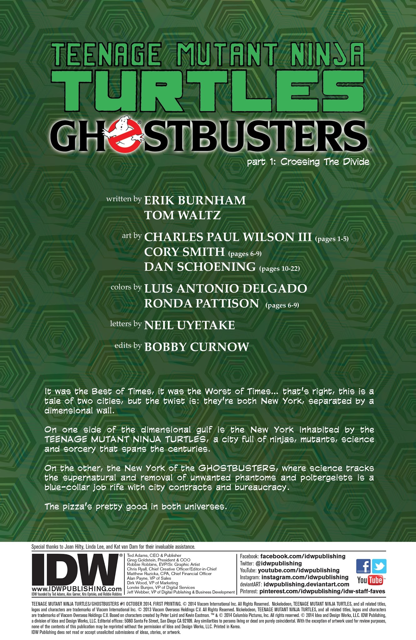 Read online Teenage Mutant Ninja Turtles/Ghostbusters 2 comic -  Issue #2 - 26