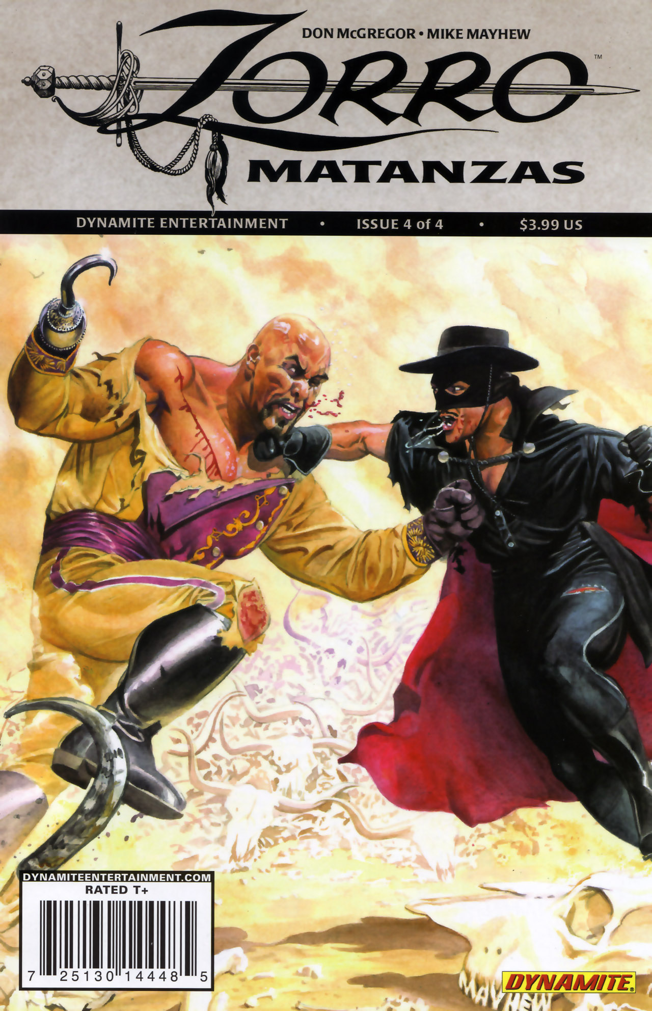 Read online Zorro: Matanzas comic -  Issue #4 - 1