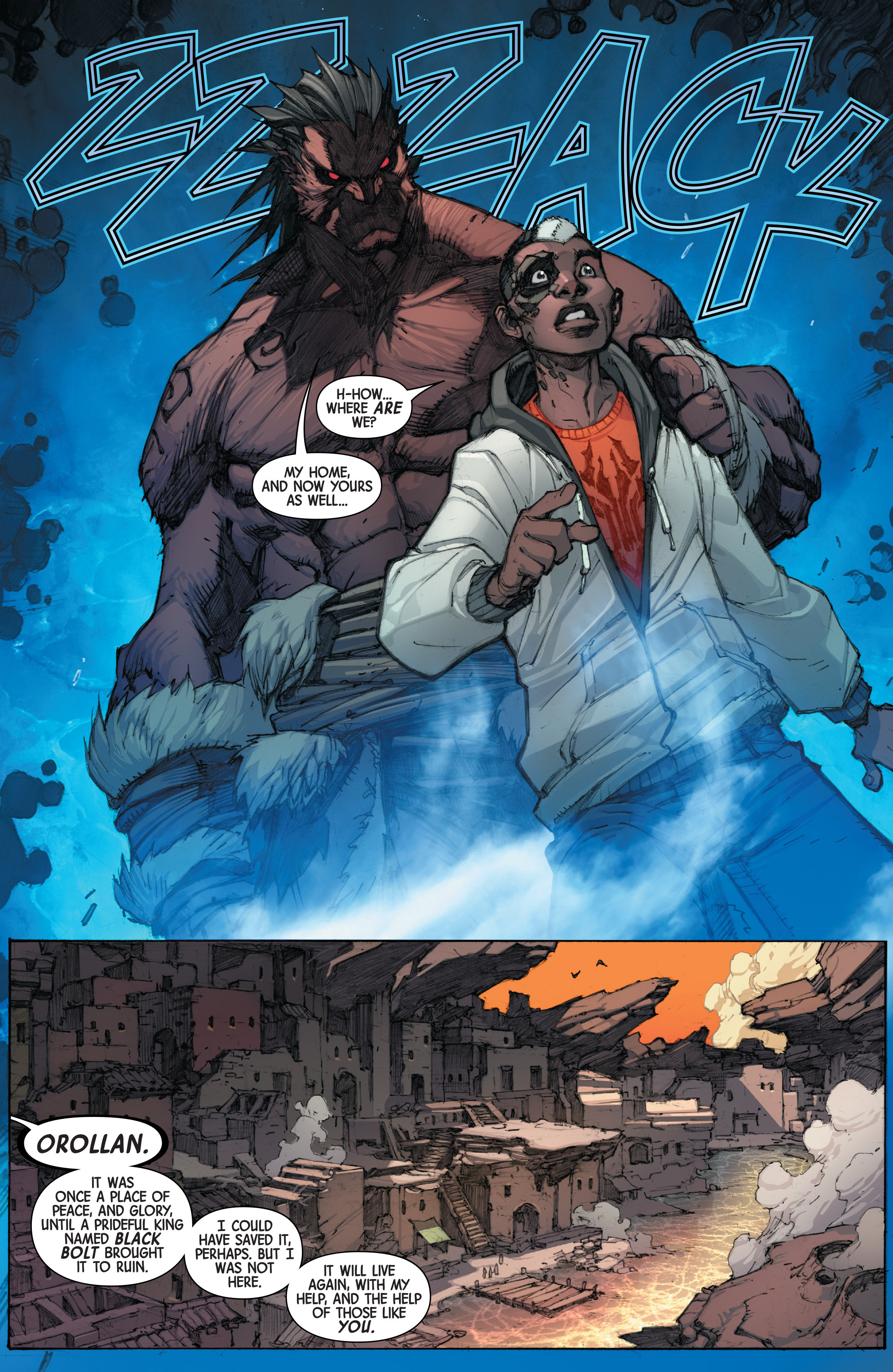 Read online Inhuman (2014) comic -  Issue #3 - 3