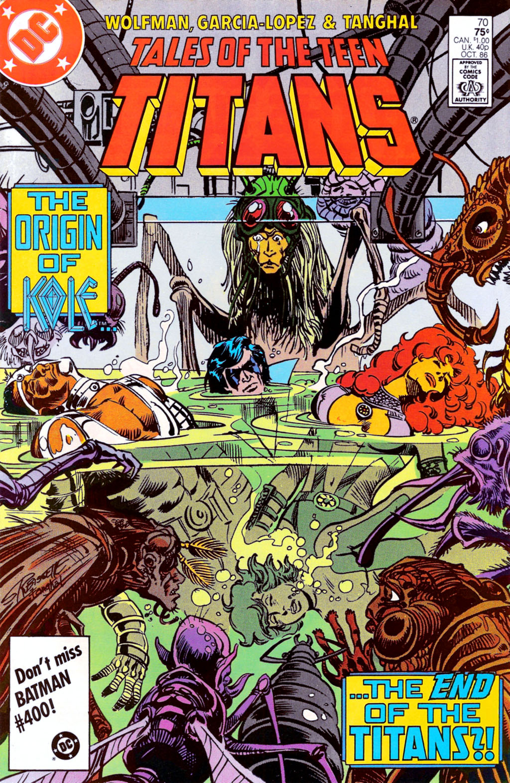 Read online Tales of the Teen Titans comic -  Issue #70 - 1