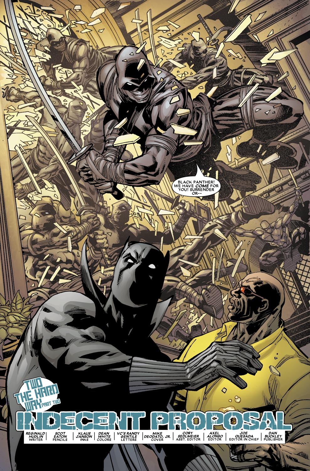 Black Panther (2005) issue 11 - Page 2