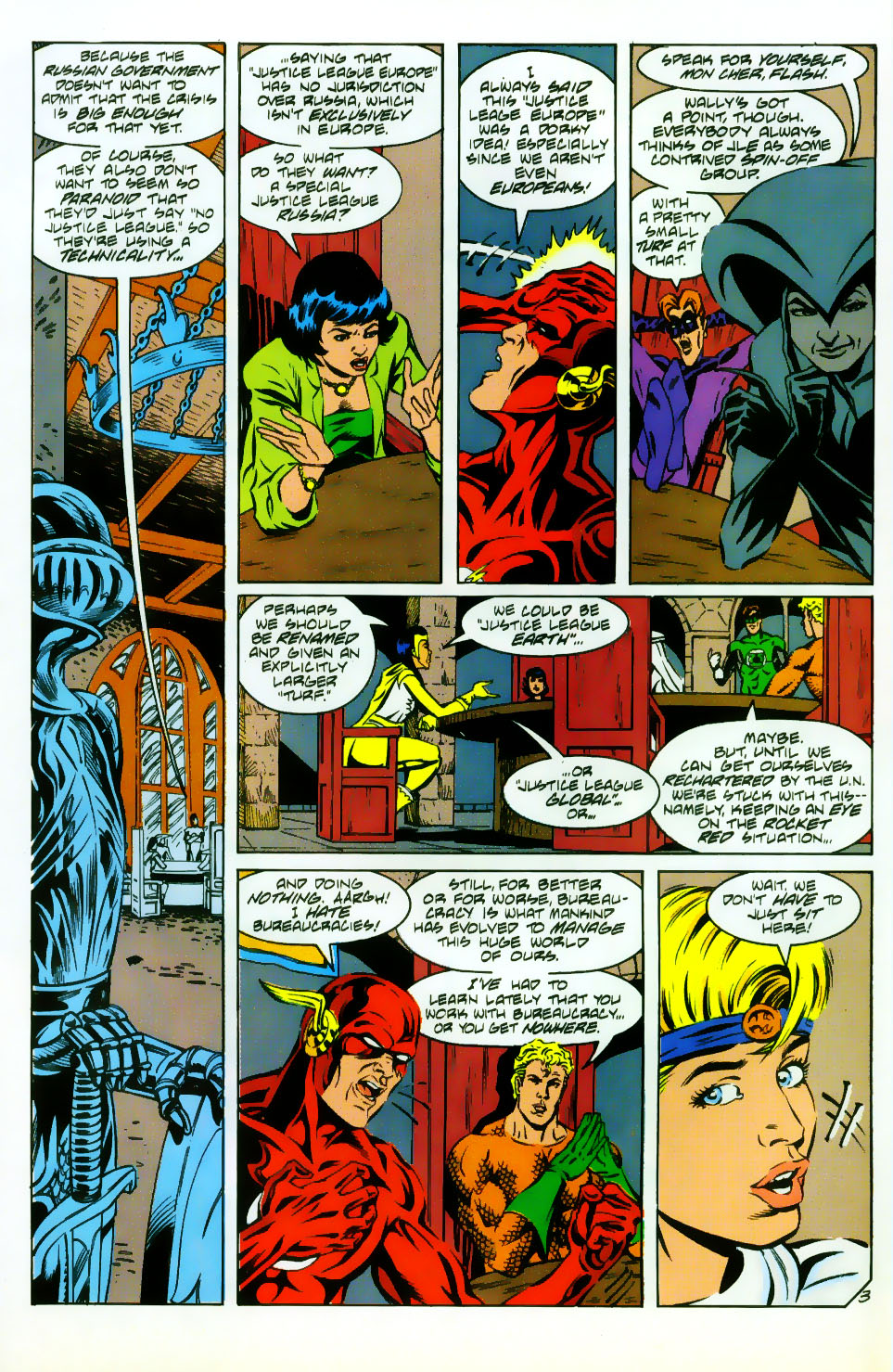 Justice League Europe 45 Page 3