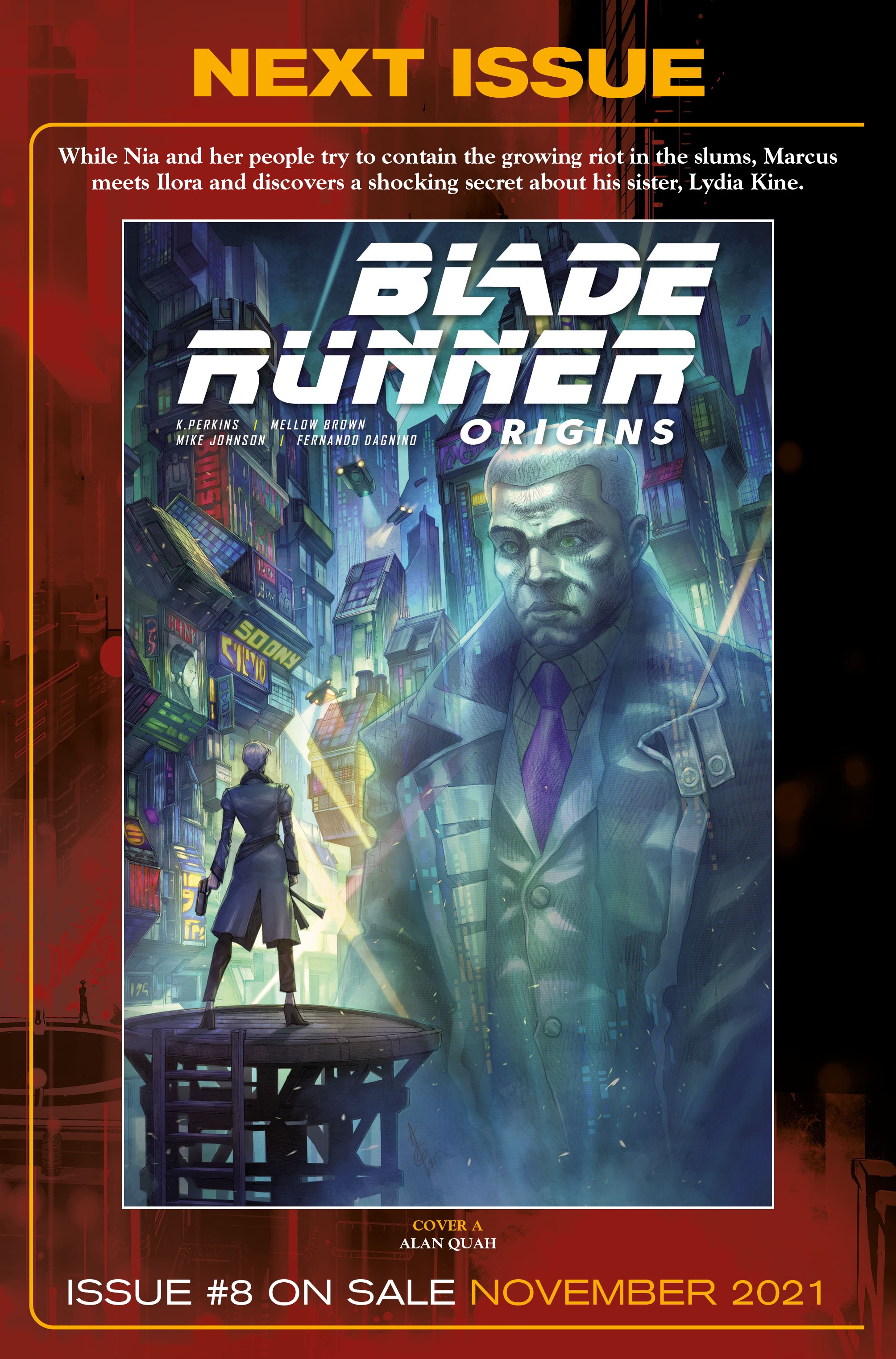 Read online Blade Runner Origins comic -  Issue #7 - 33