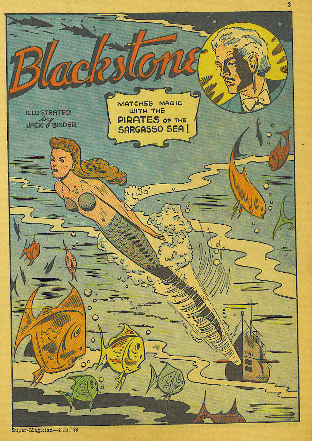 Read online Super-Magician Comics comic -  Issue #10 - 3