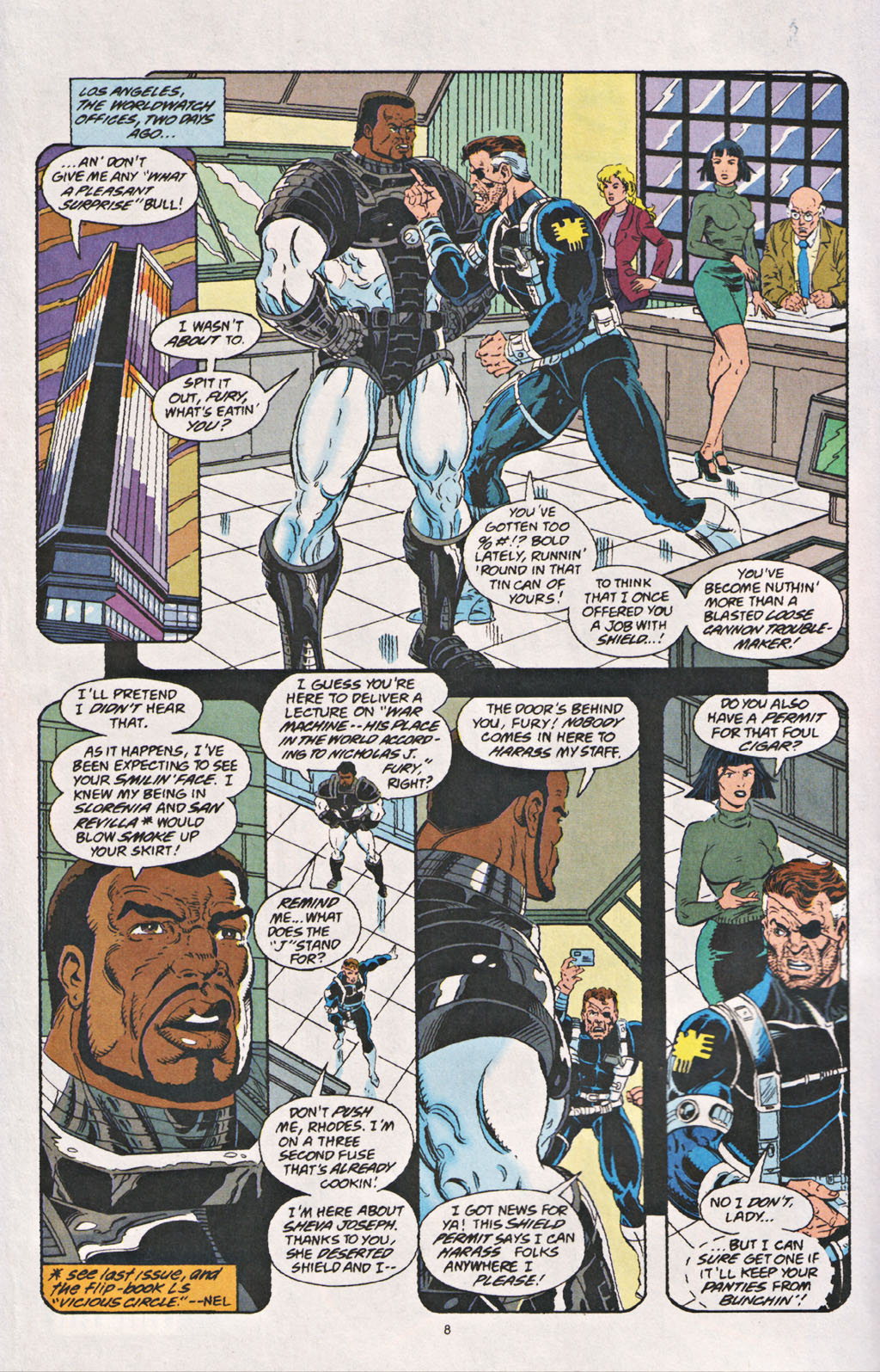 Read online War Machine (1994) comic -  Issue #15 - 6