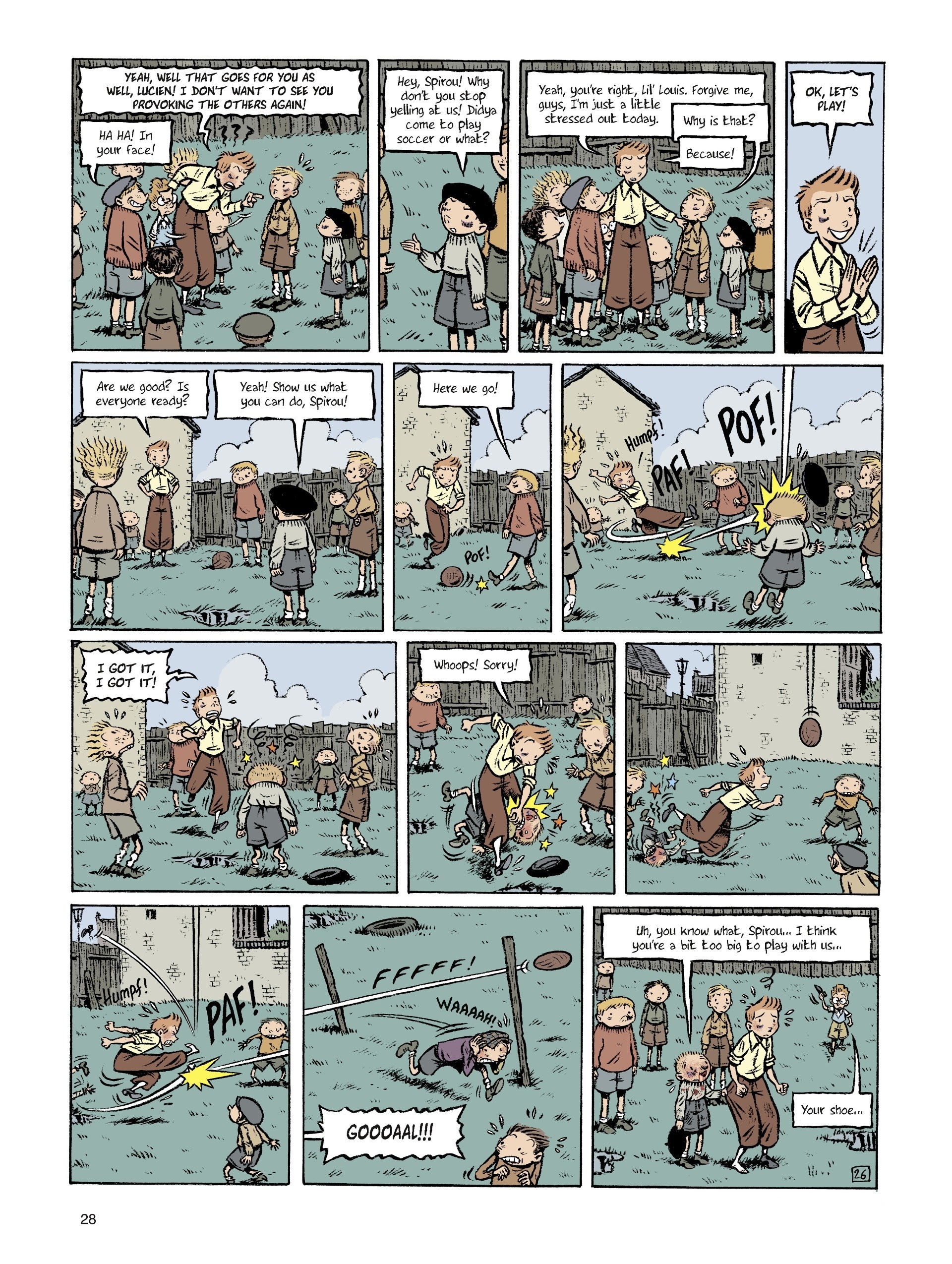 Read online Spirou: The Diary of a Naive Young Man comic -  Issue # TPB - 28