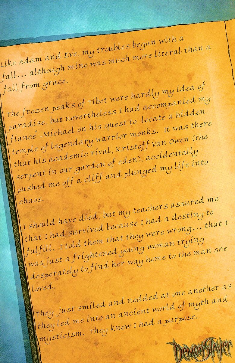 Read online Demonslayer (2000) comic -  Issue #1 - 4