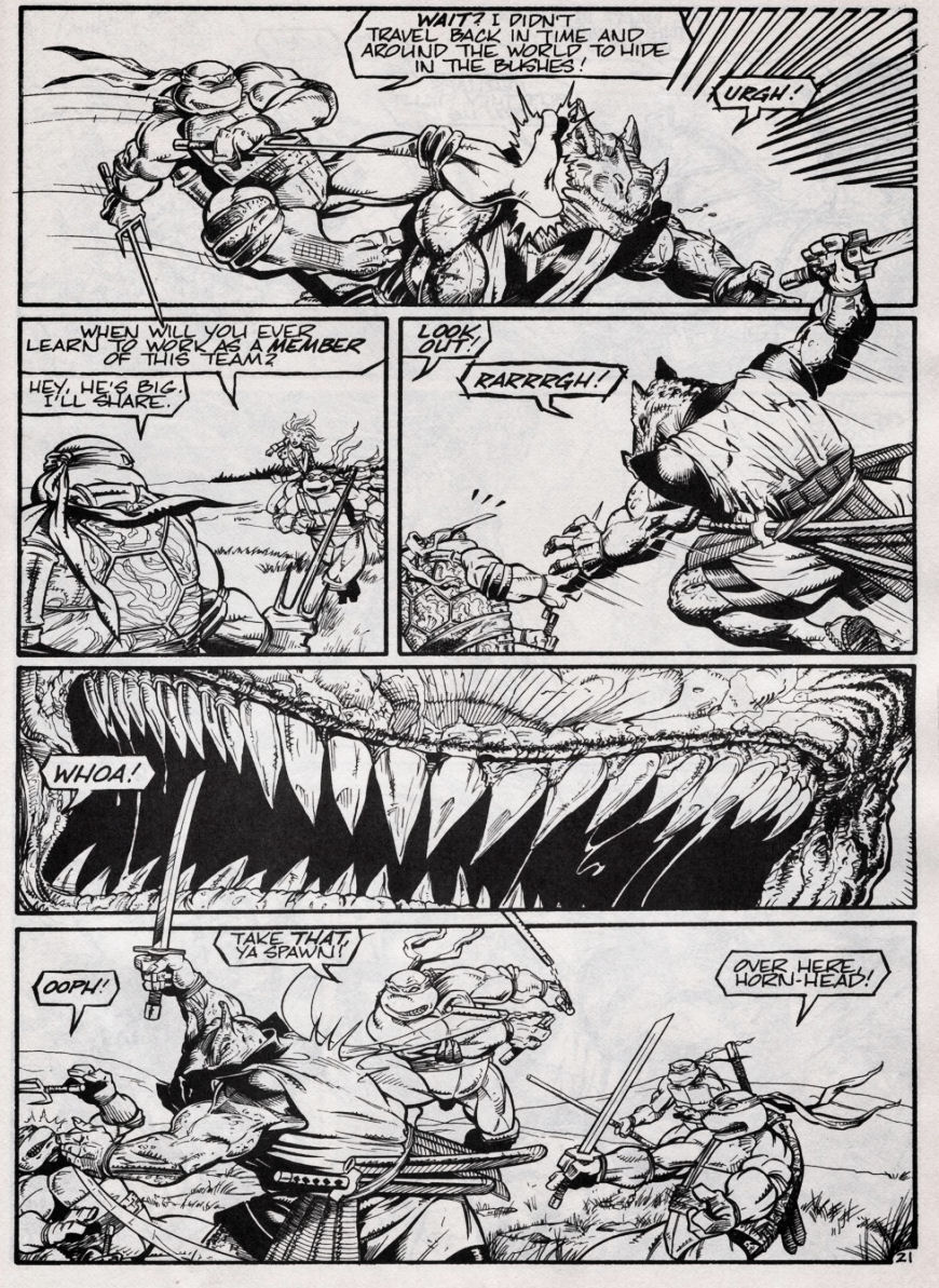 Teenage Mutant Ninja Turtles (1984) Issue #46 #46 - English 21
