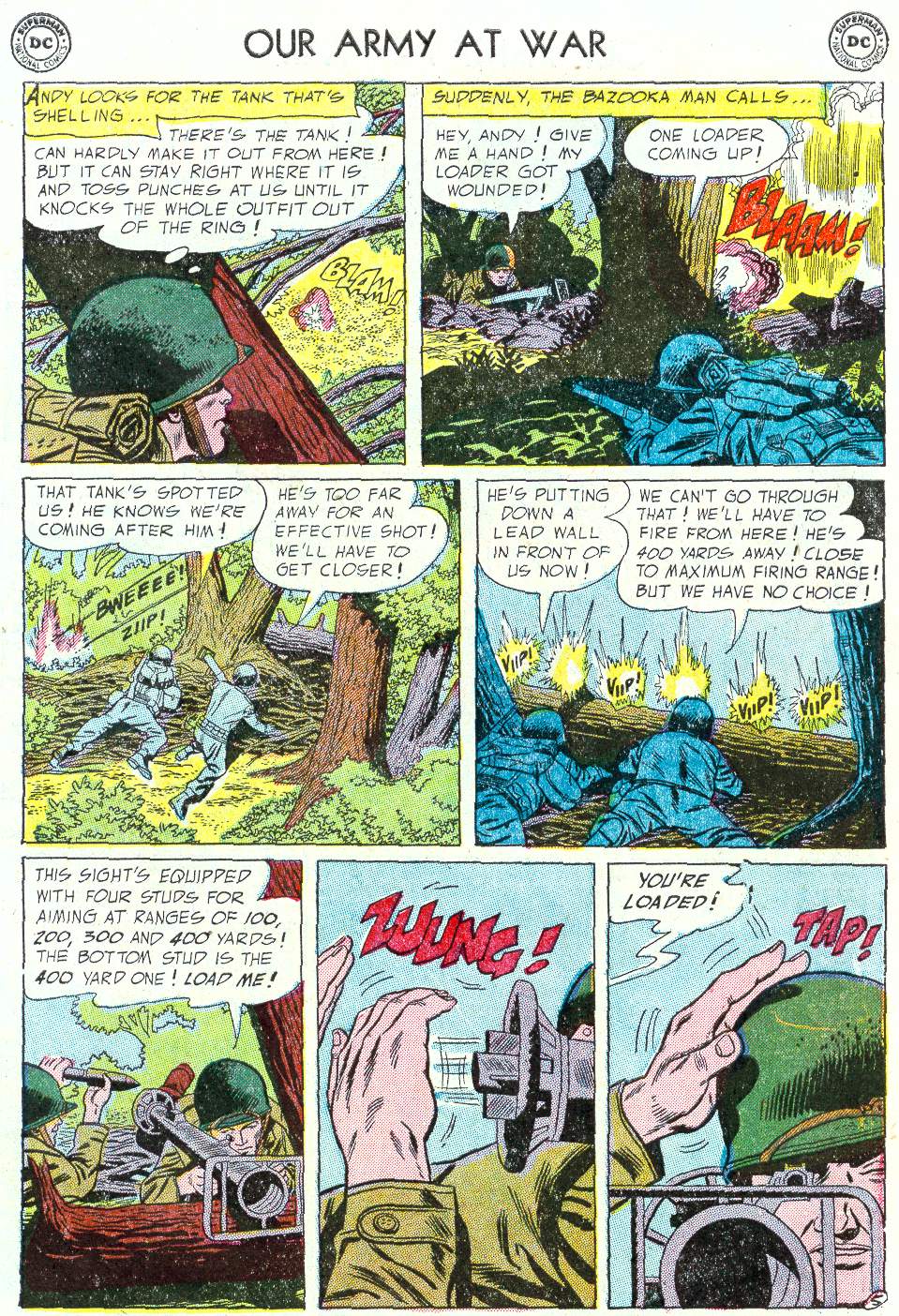 Read online Our Army at War (1952) comic -  Issue #34 - 8