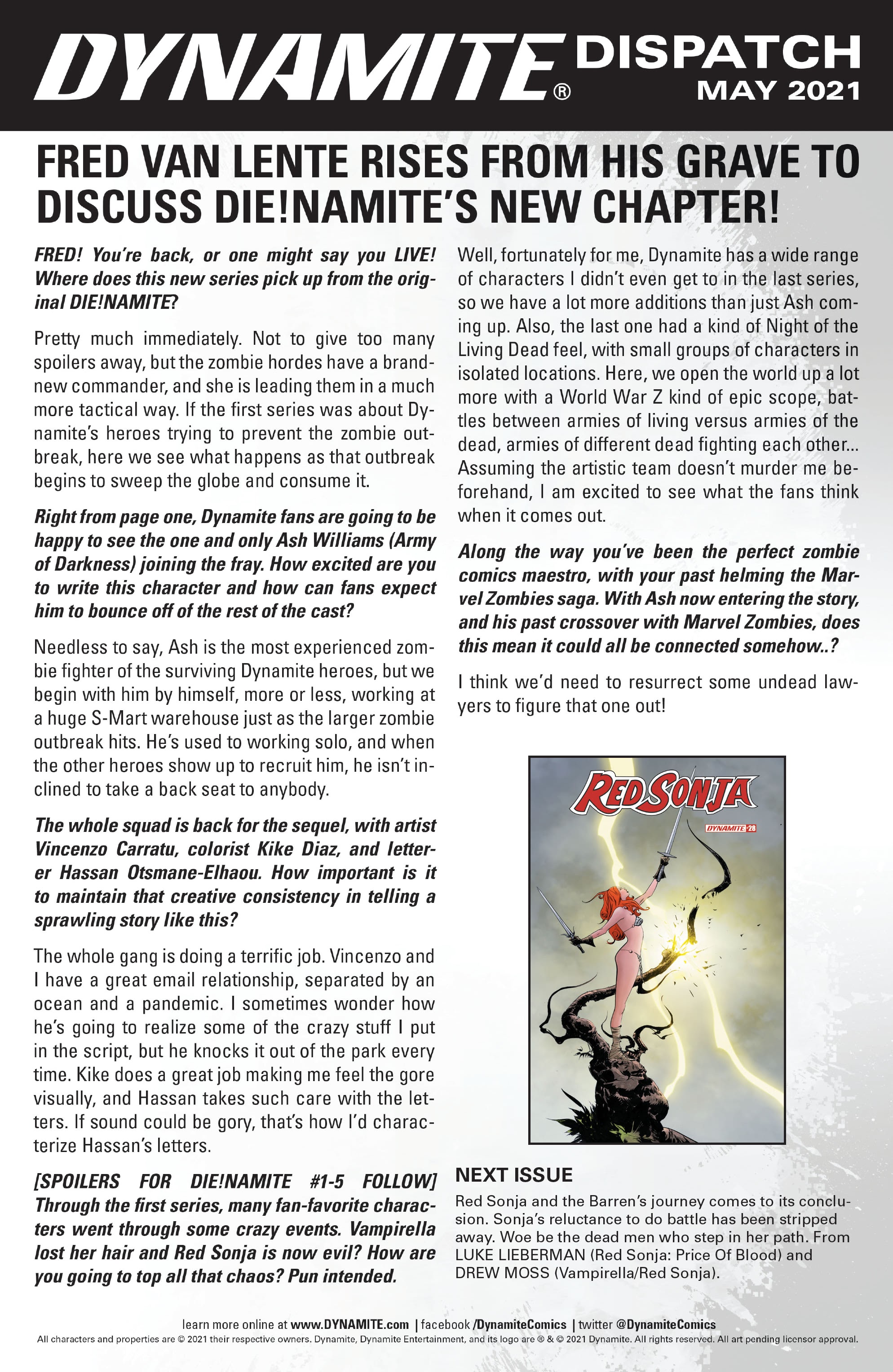 Read online Red Sonja (2019) comic -  Issue #27 - 28