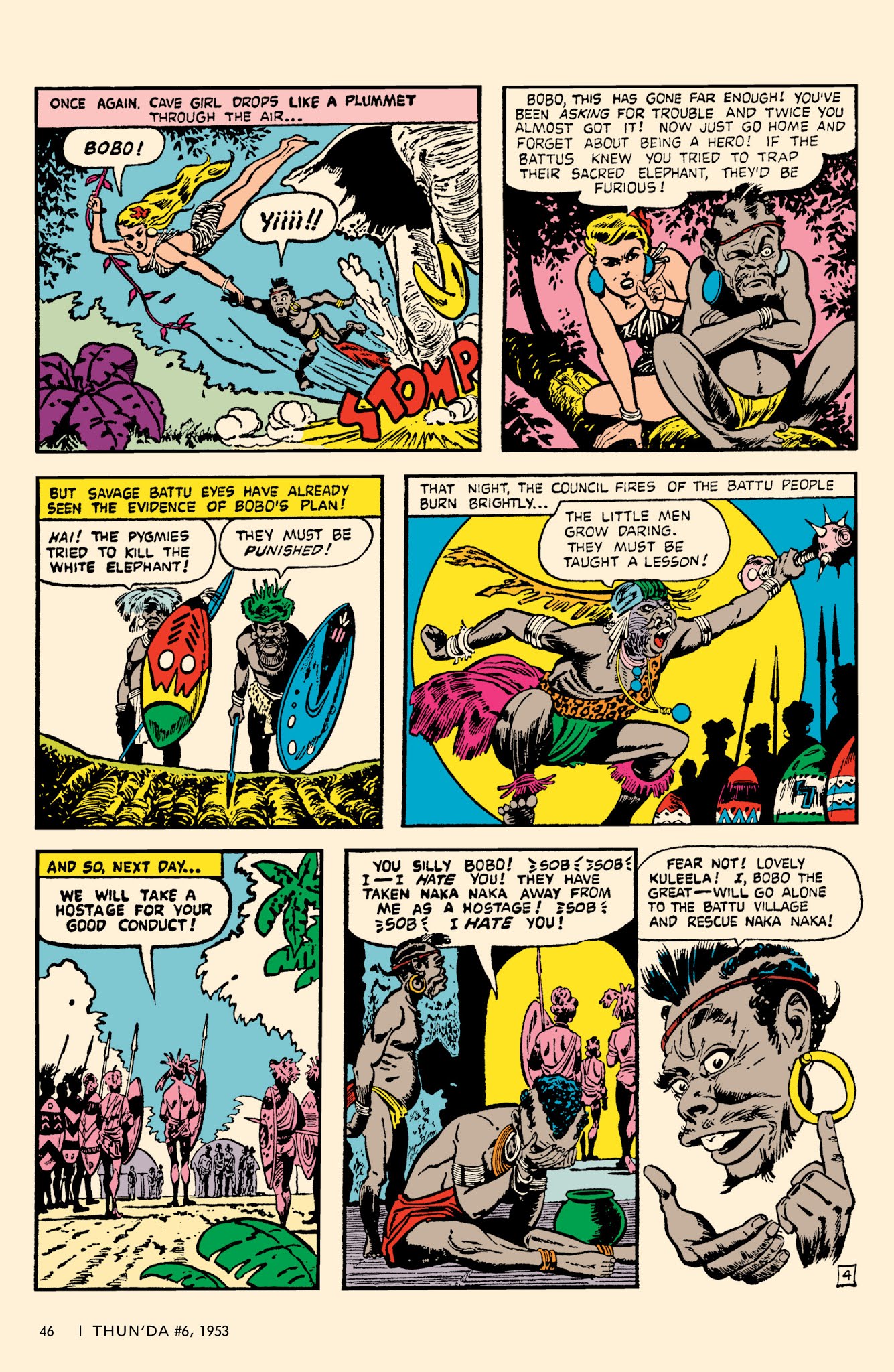 Read online Bob Powell's Complete Cave Girl comic -  Issue # TPB (Part 1) - 47