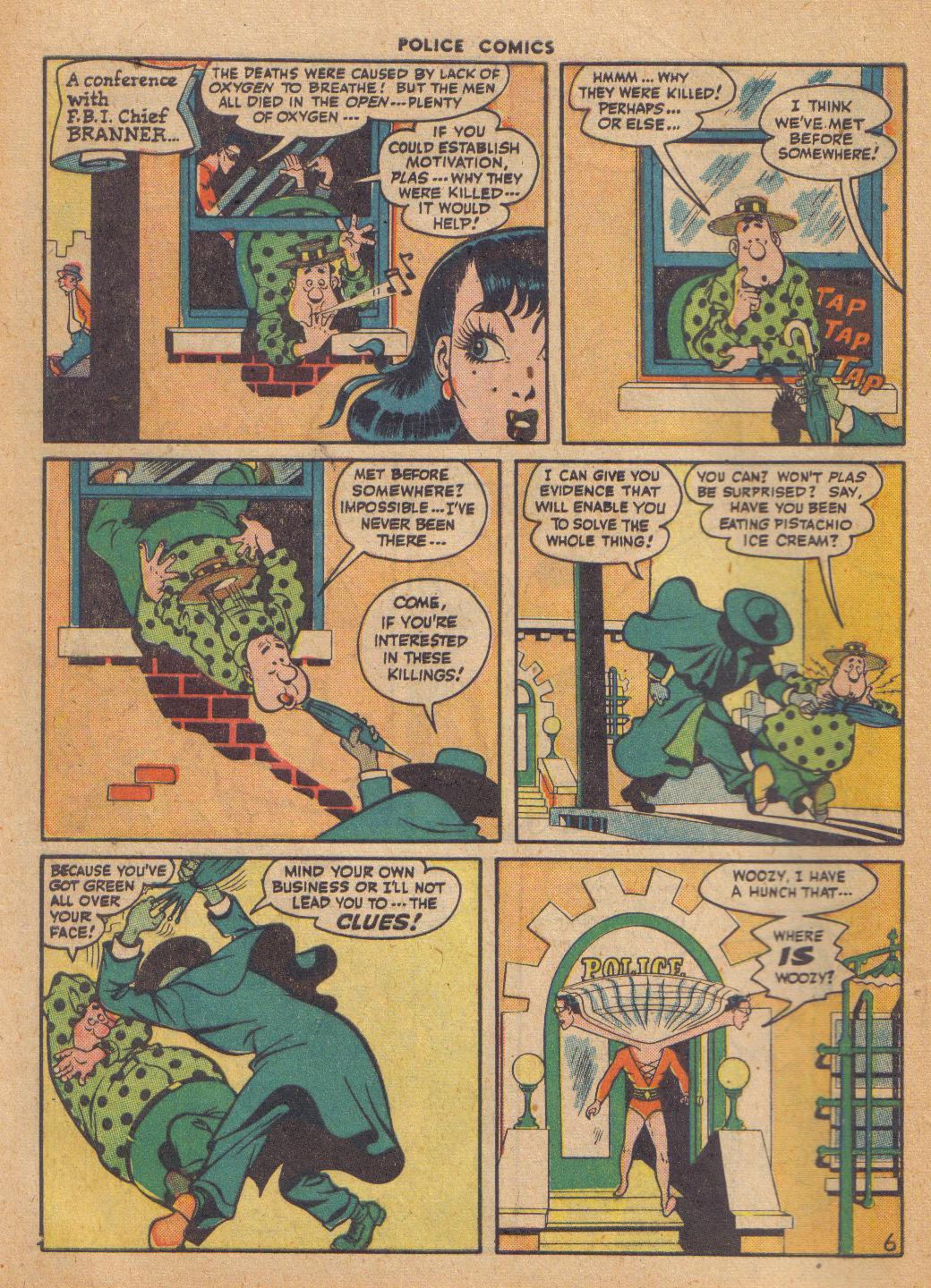 Read online Police Comics comic -  Issue #58 - 8