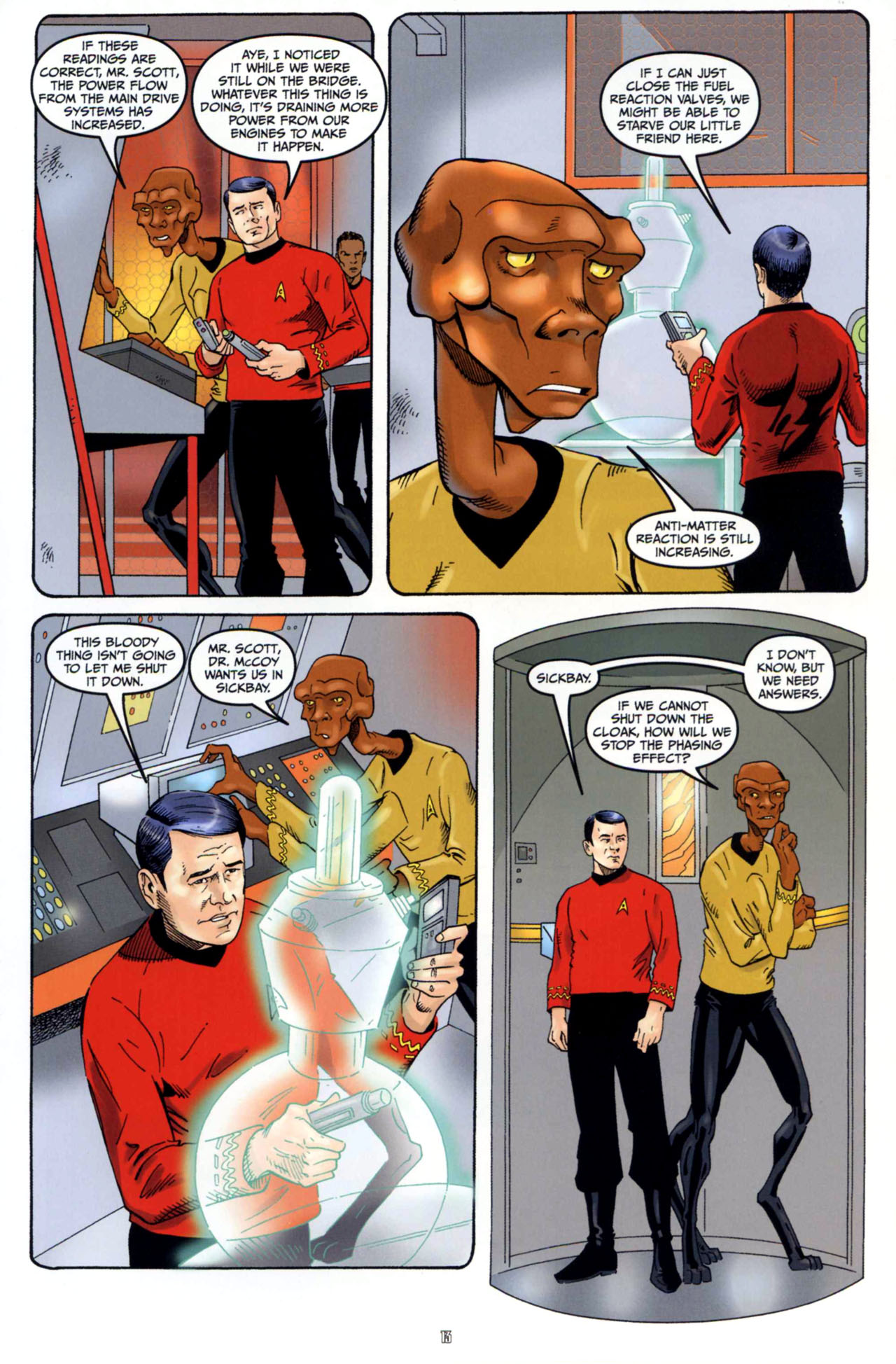 Read online Star Trek Year Four: The Enterprise Experiment comic -  Issue #1 - 15